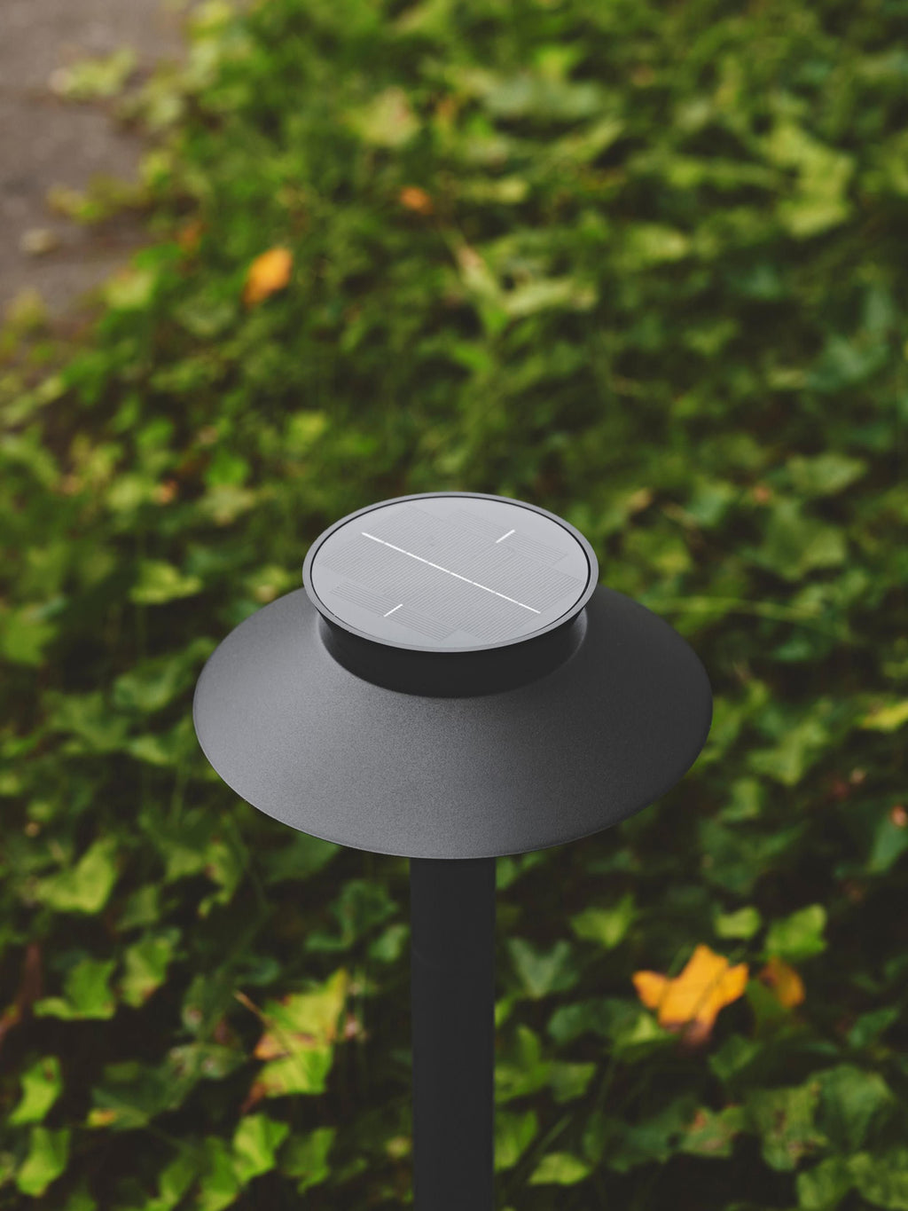 Borne lumineuse LED avec capteur de mouvement Fjallar - Noir