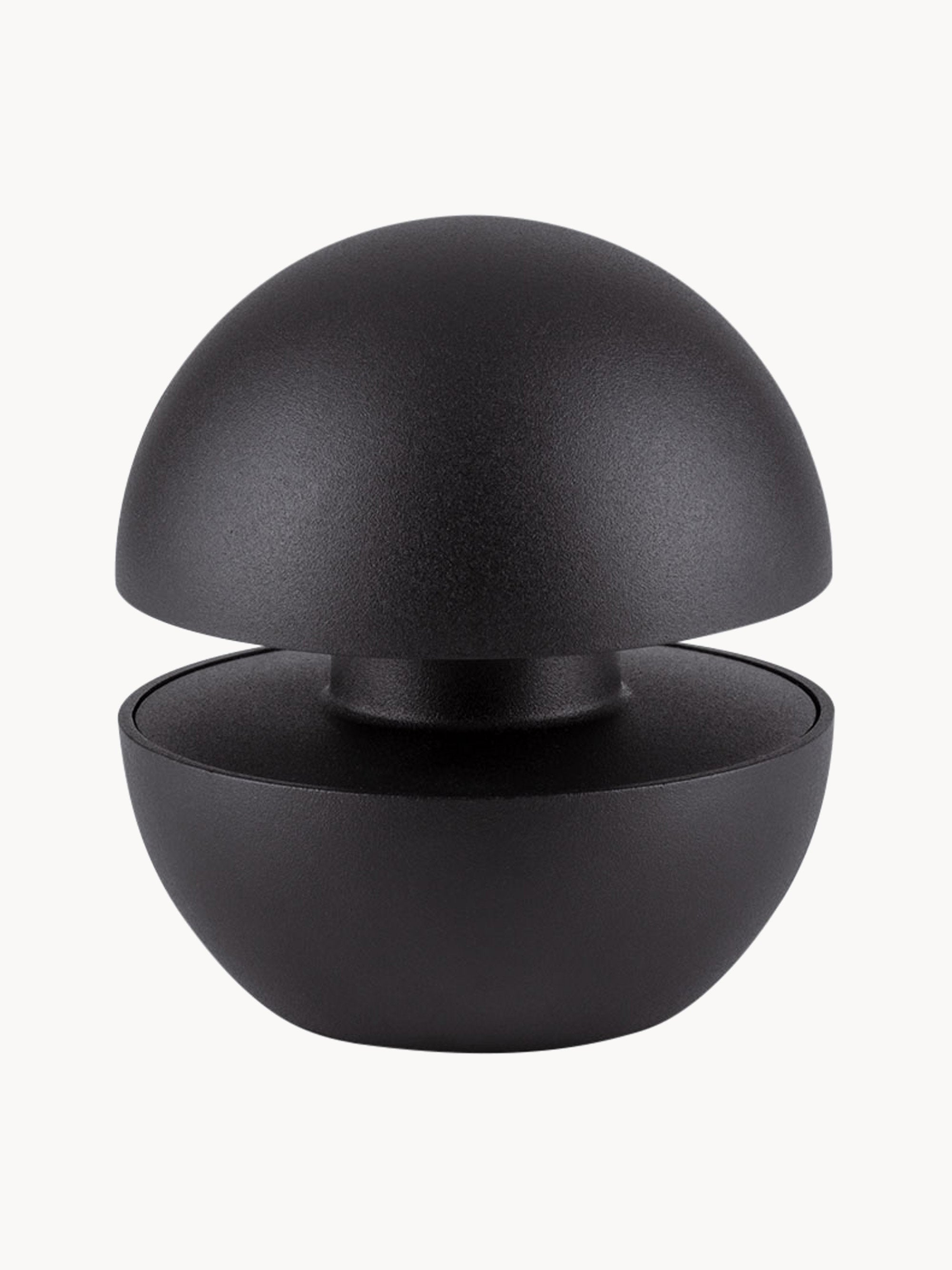 Petite lampe à poser LED Vaughan, intensité lumineuse variable - Noir