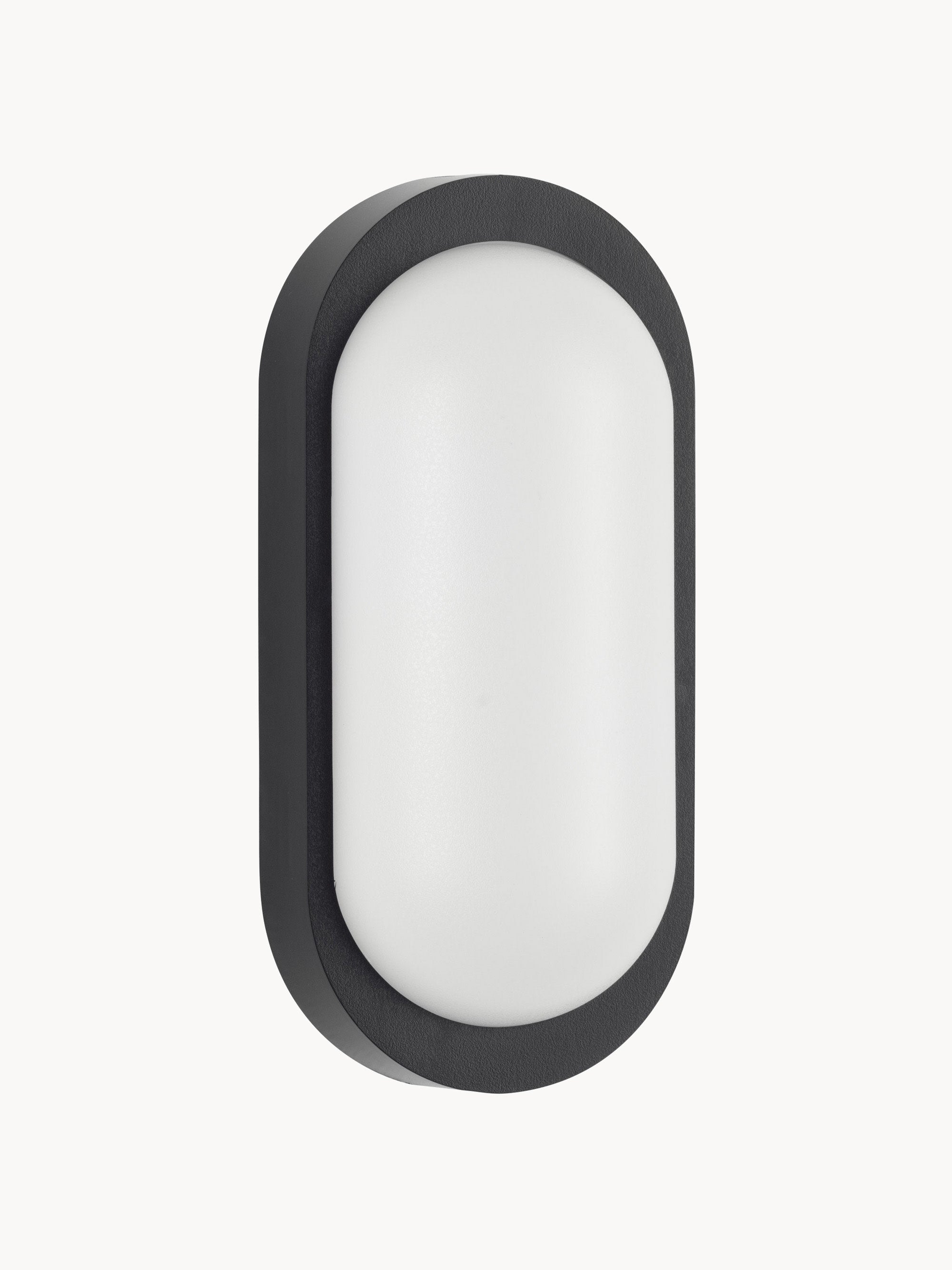 Applique murale d'extérieur LED Shan - Noir, blanc