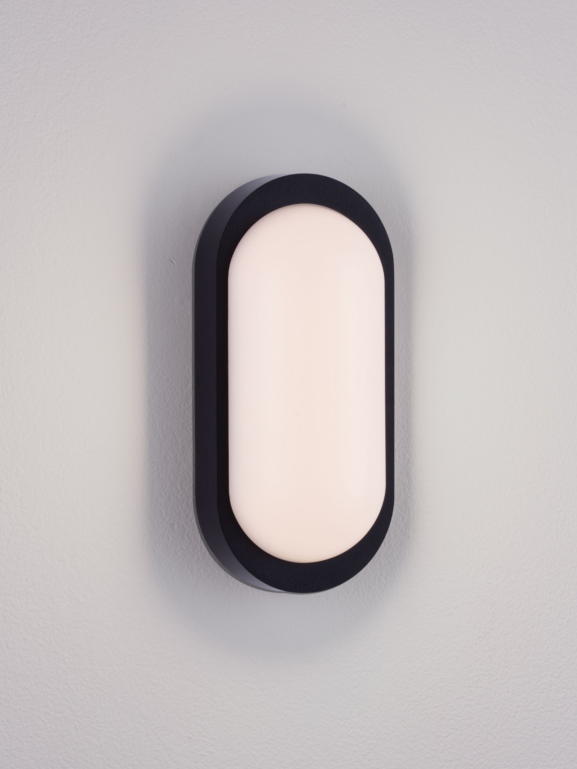 Applique murale d'extérieur LED Shan - Noir, blanc