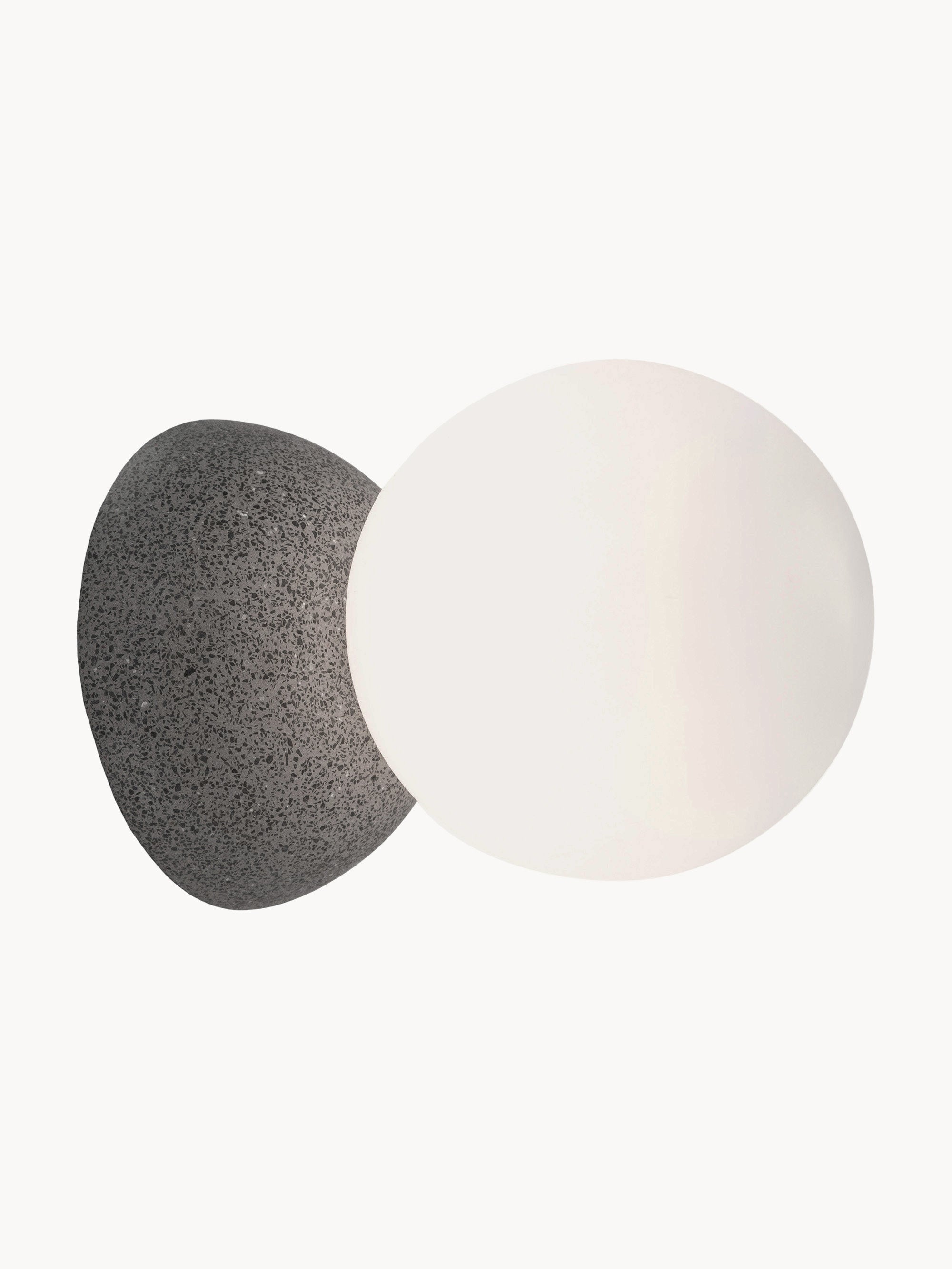 Applique murale Preben - Blanc, gris