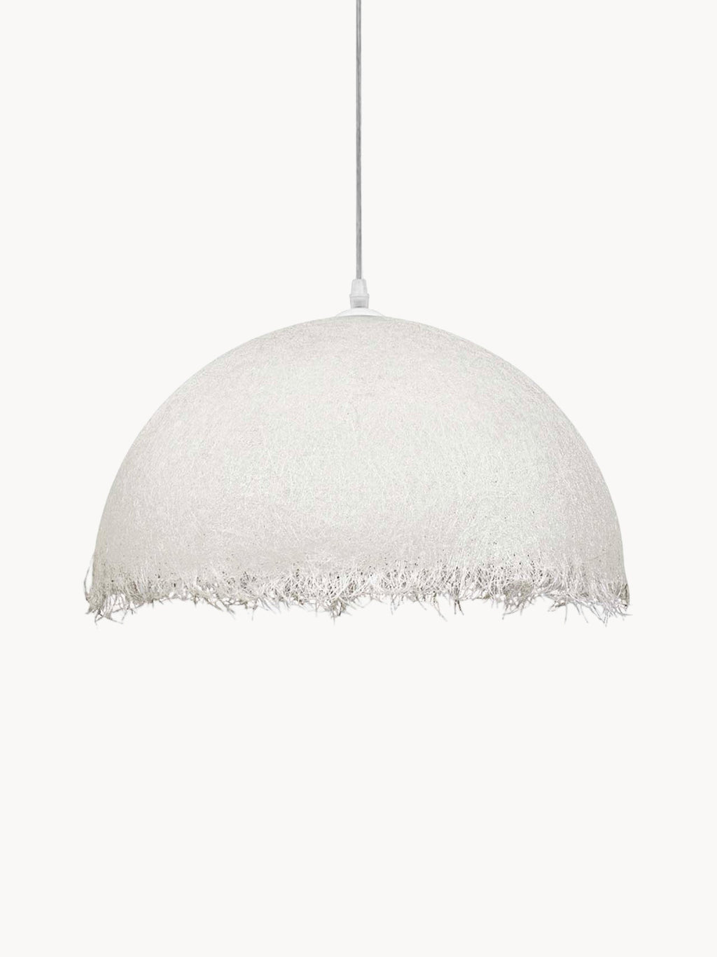Suspension en verre Perth - Blanc