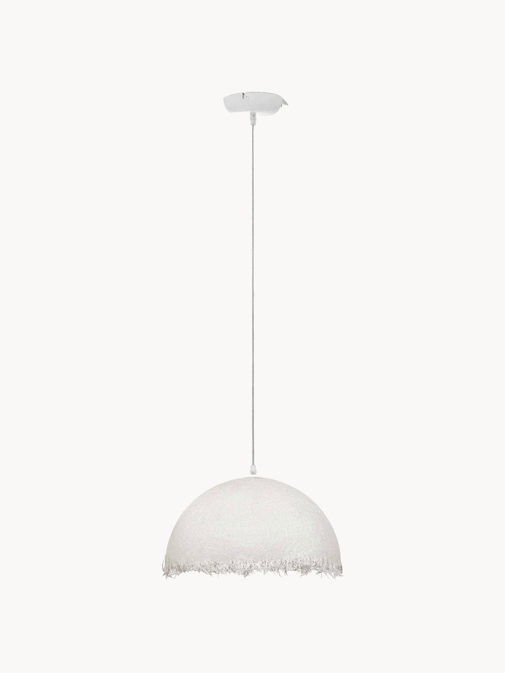 Suspension en verre Perth - Blanc