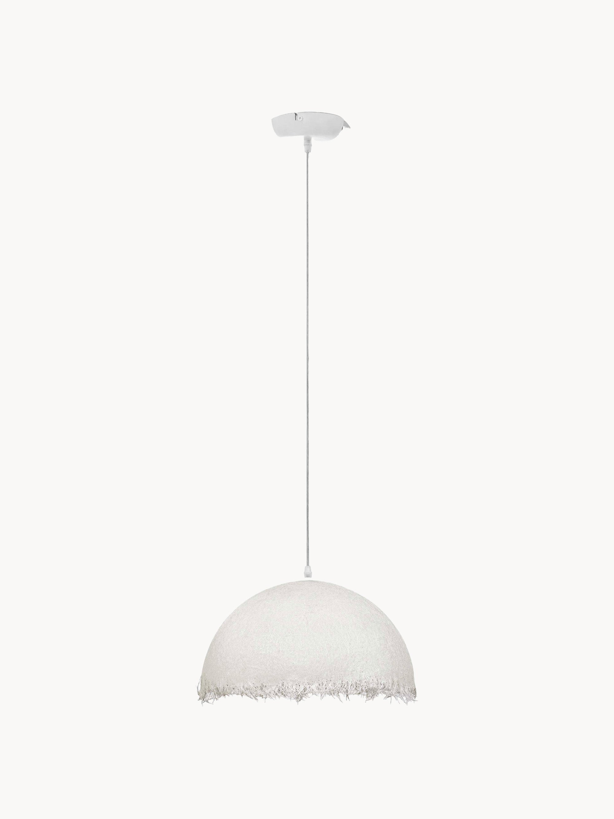 Suspension en verre Perth - Blanc