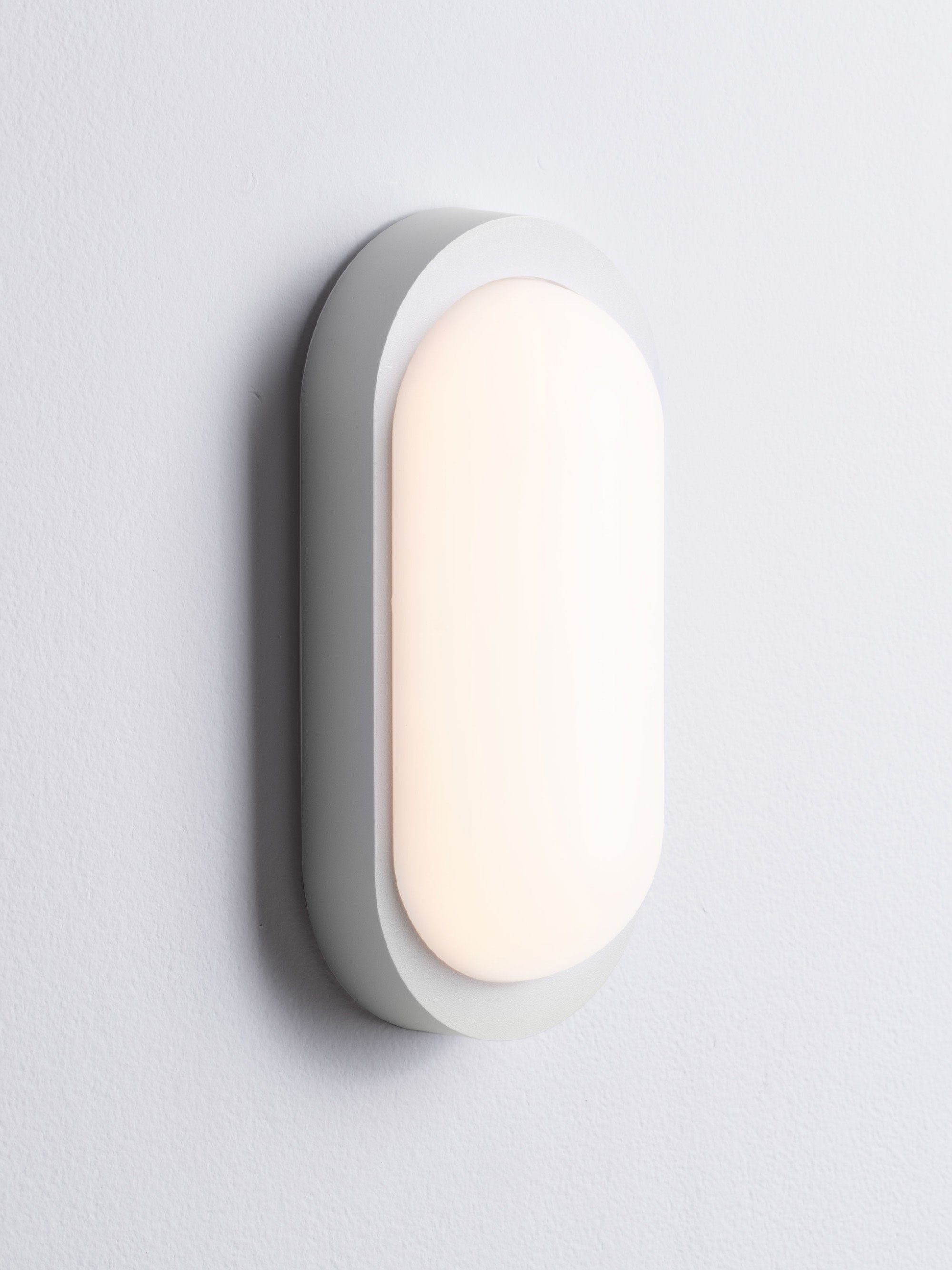 Applique murale d'extérieur LED Shan - Blanc