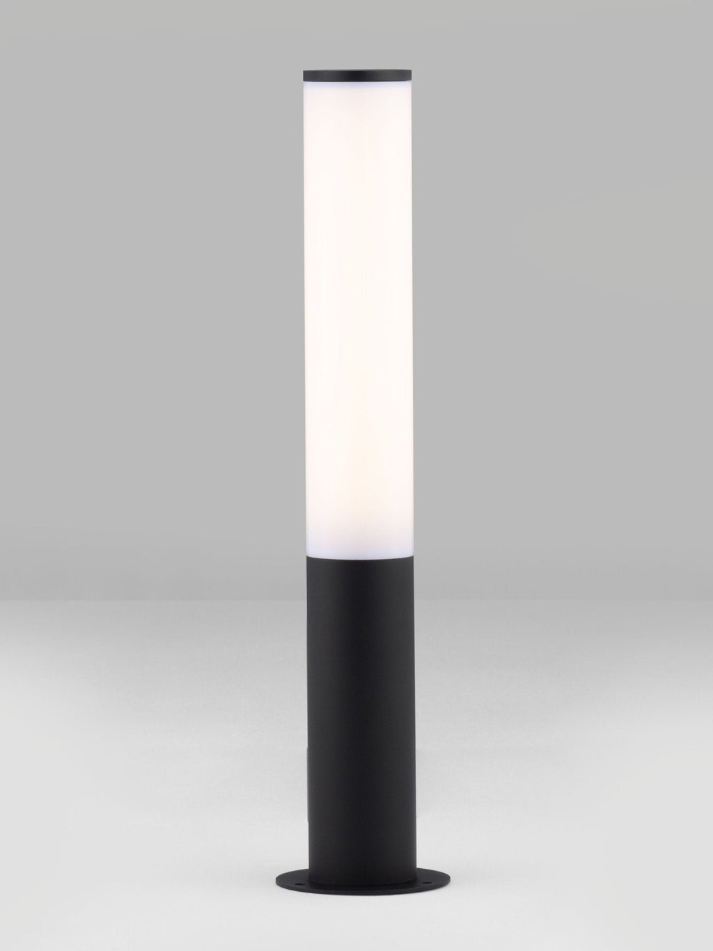 Borne lumineuse LED d'extérieur Peru - Noir, blanc