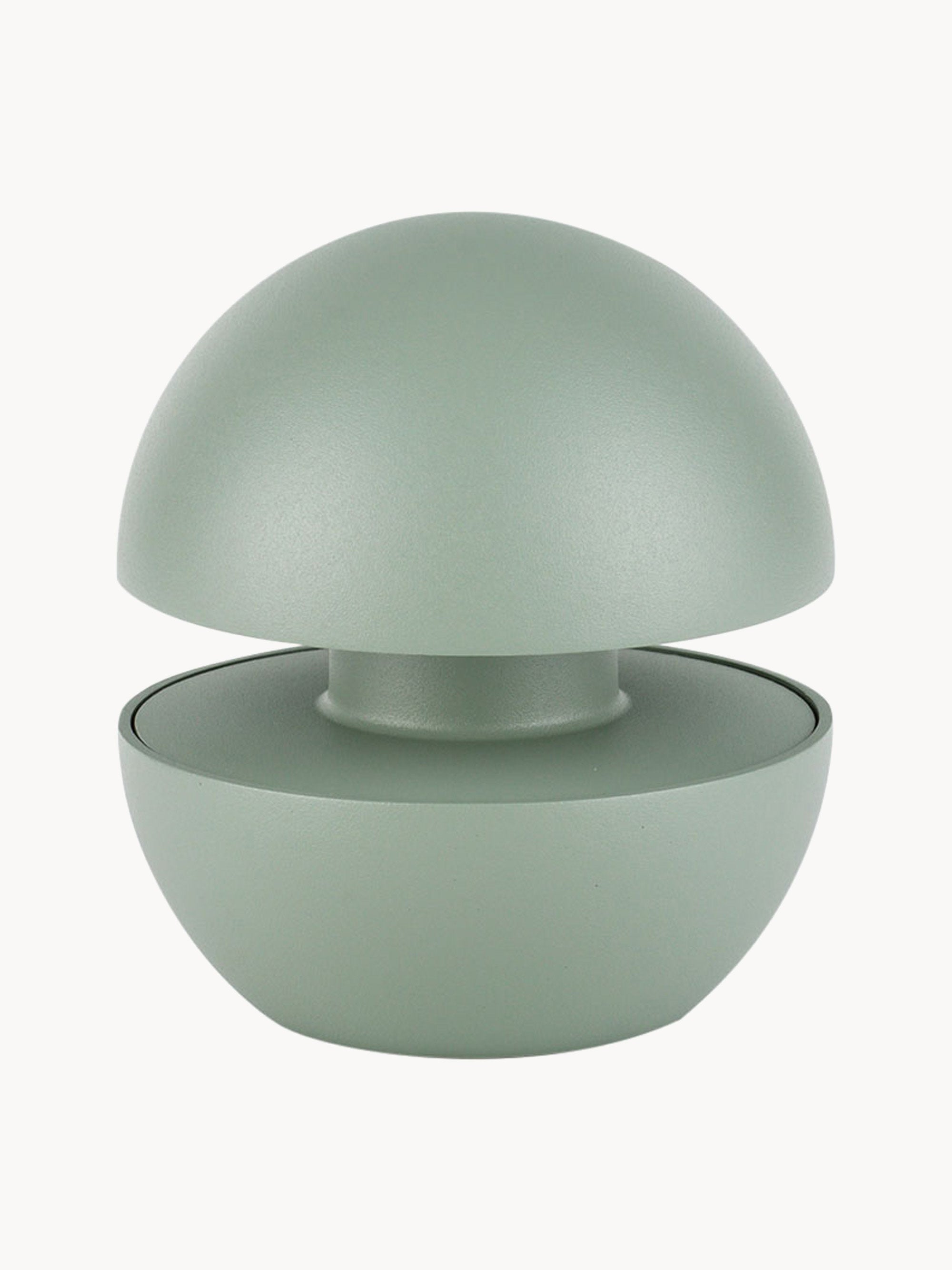 Petite lampe à poser LED Vaughan, intensité lumineuse variable - Vert sauge