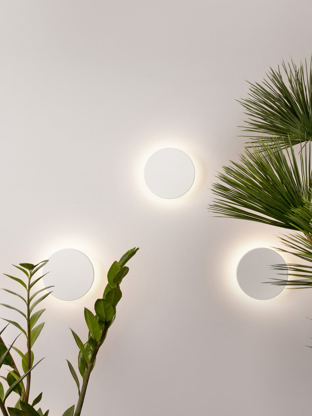 Petite applique murale LED d'extérieur Haftor - Blanc