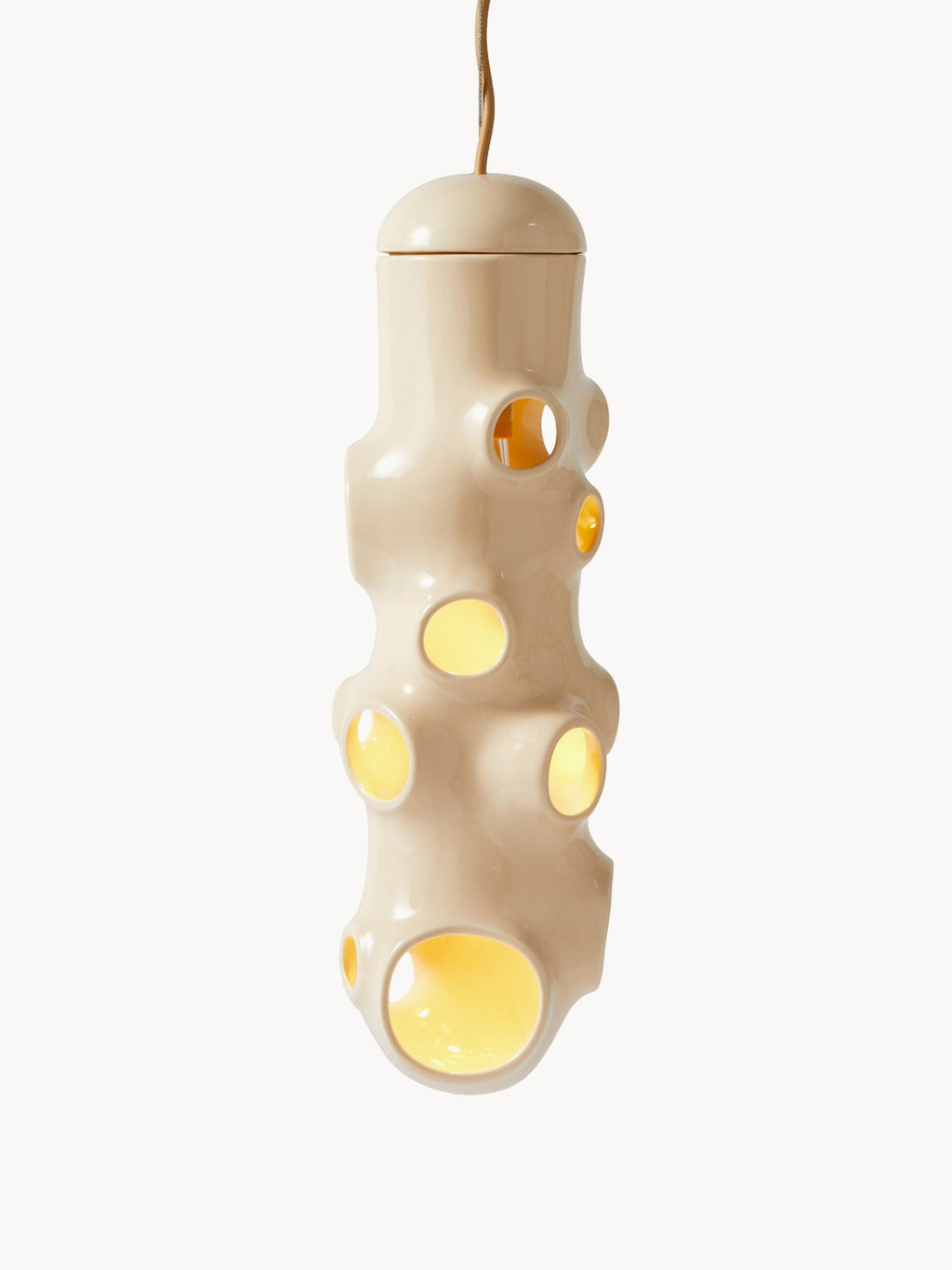 Suspension en céramique Sigurd - Blanc crème