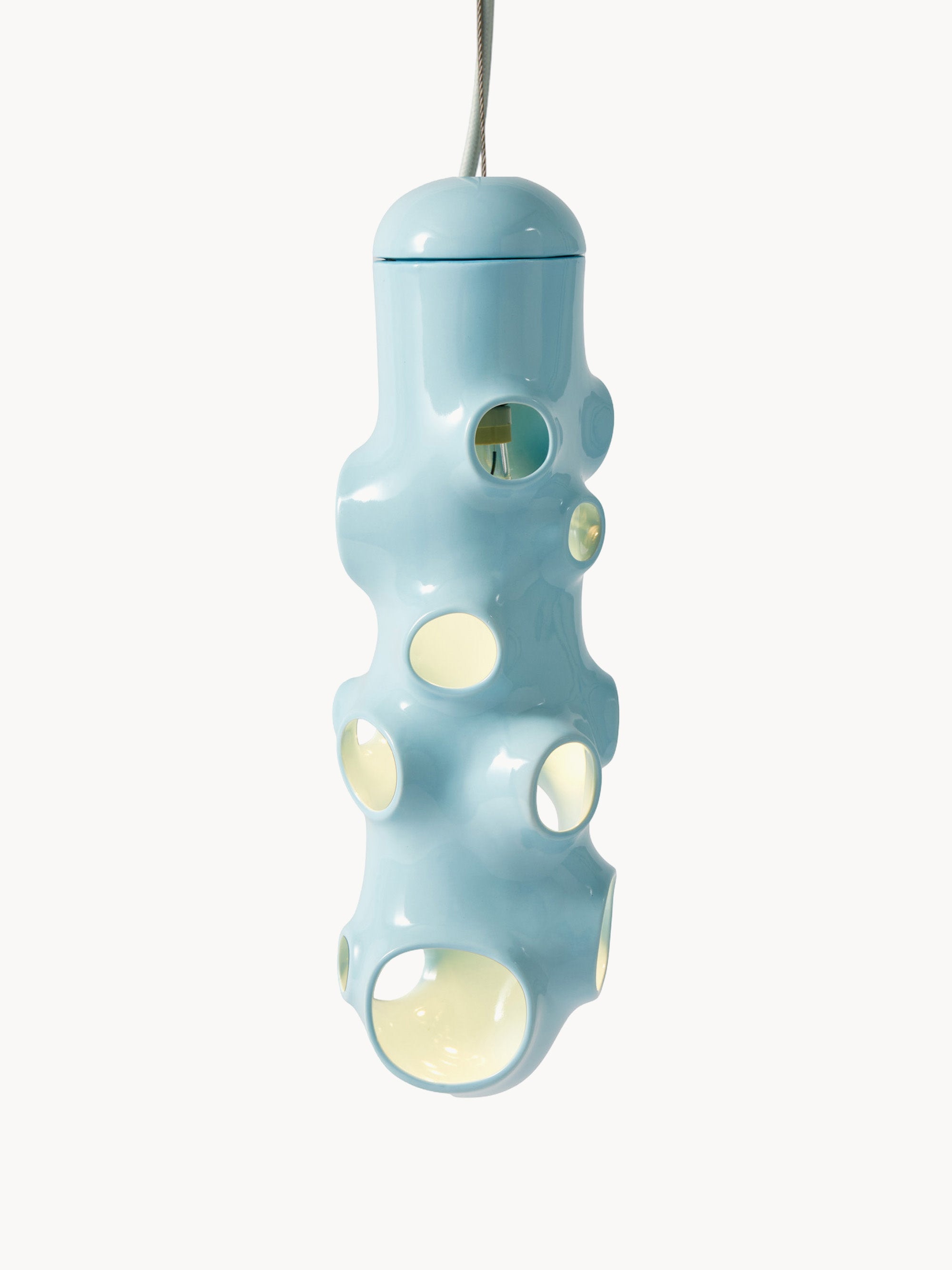 Suspension en céramique Sigurd - Bleu clair