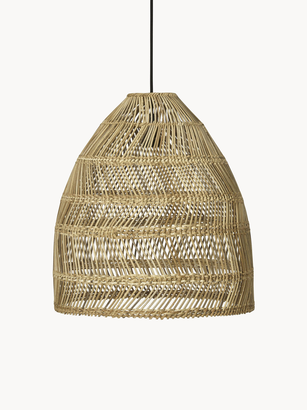 Suspension LED artisanale d'intérieur/extérieur Lark - Beige