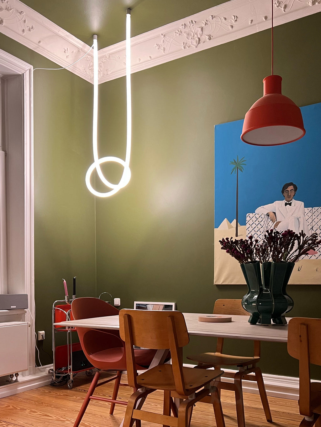 Plafonnier à intensité variable Bjorn - Blanc