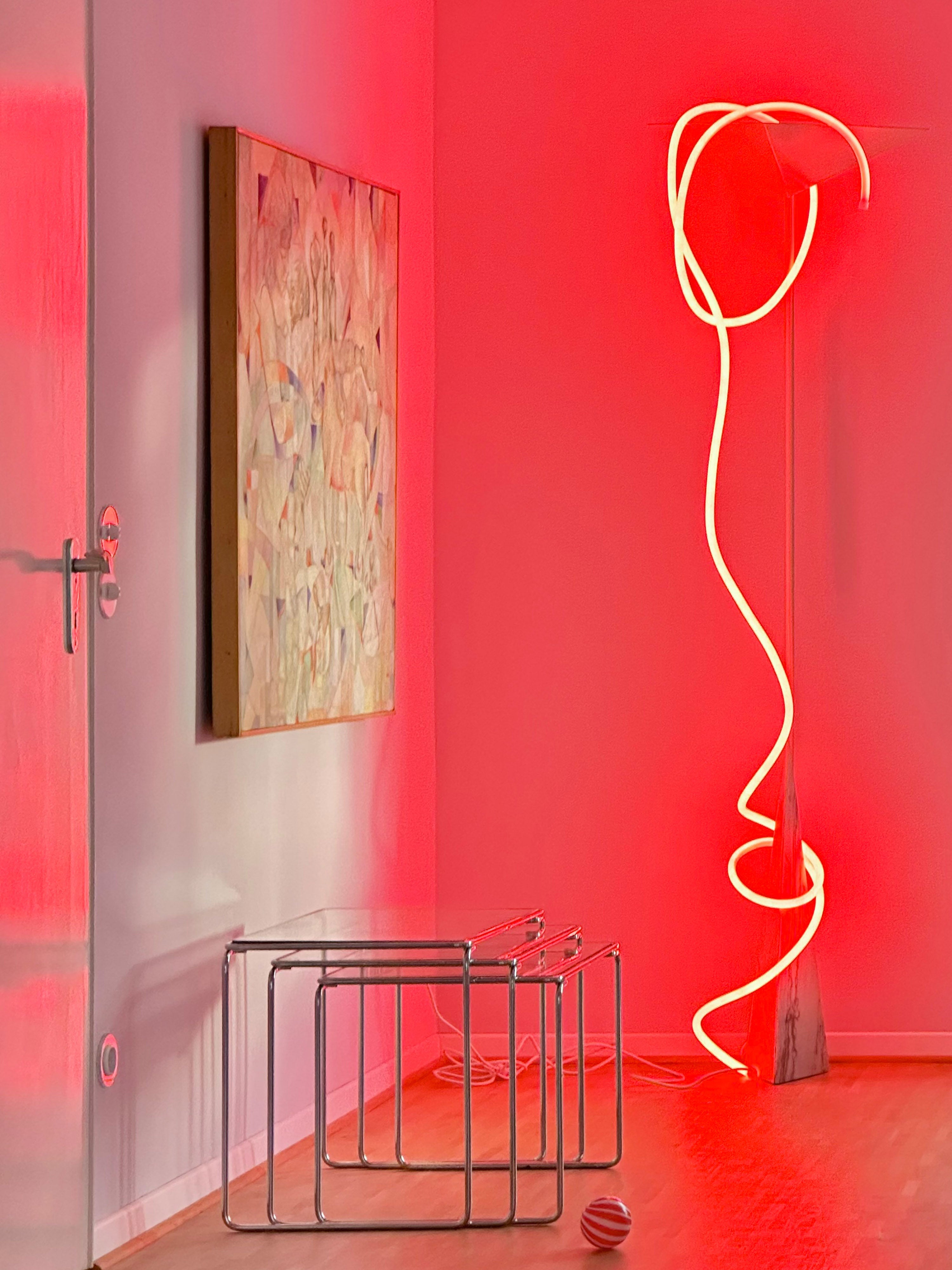 Guirlande lumineuse LED à intensité variable Enar - Rouge