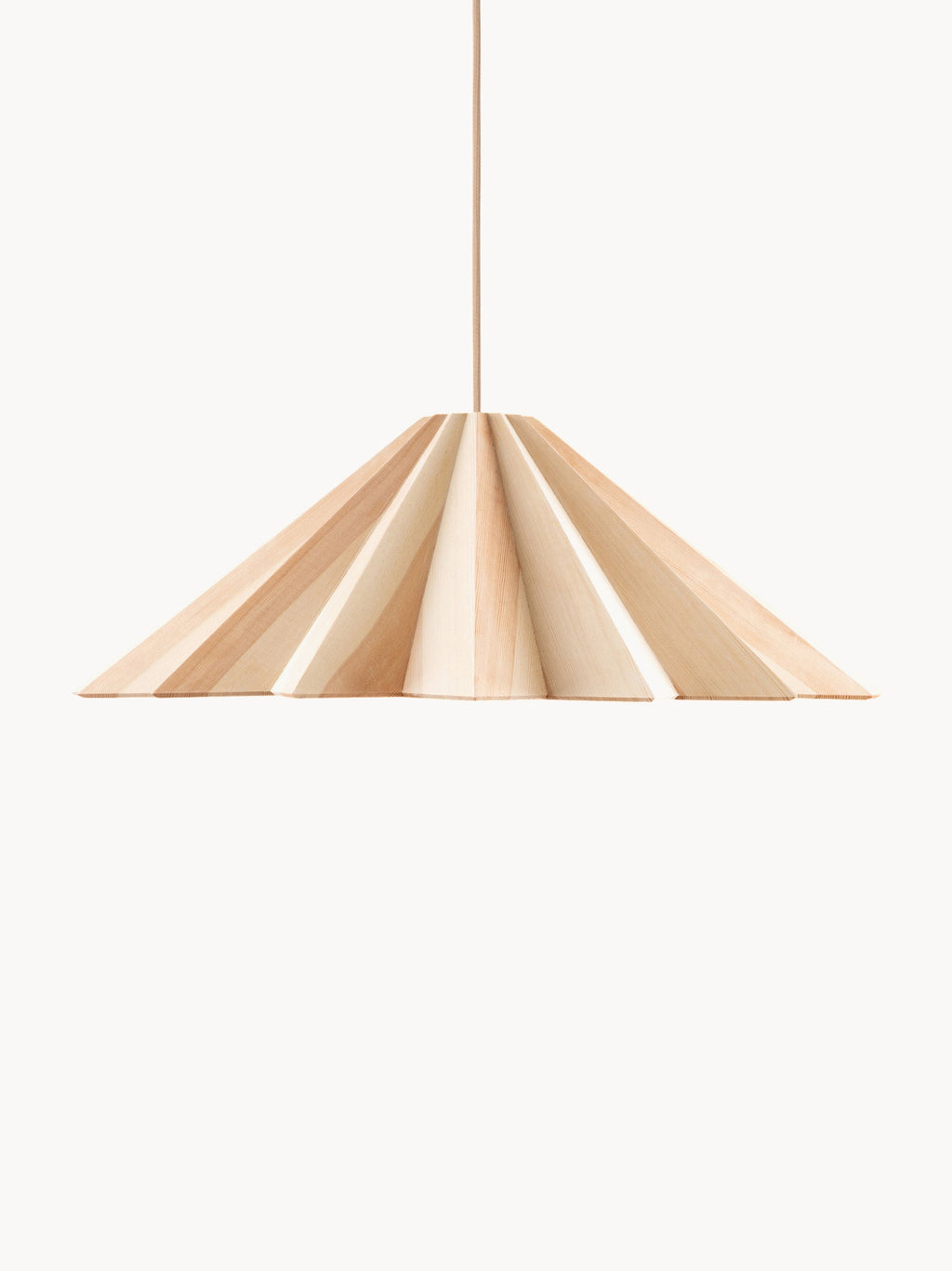 Suspension artisanale en bois de pin Orsett - Bois de pin