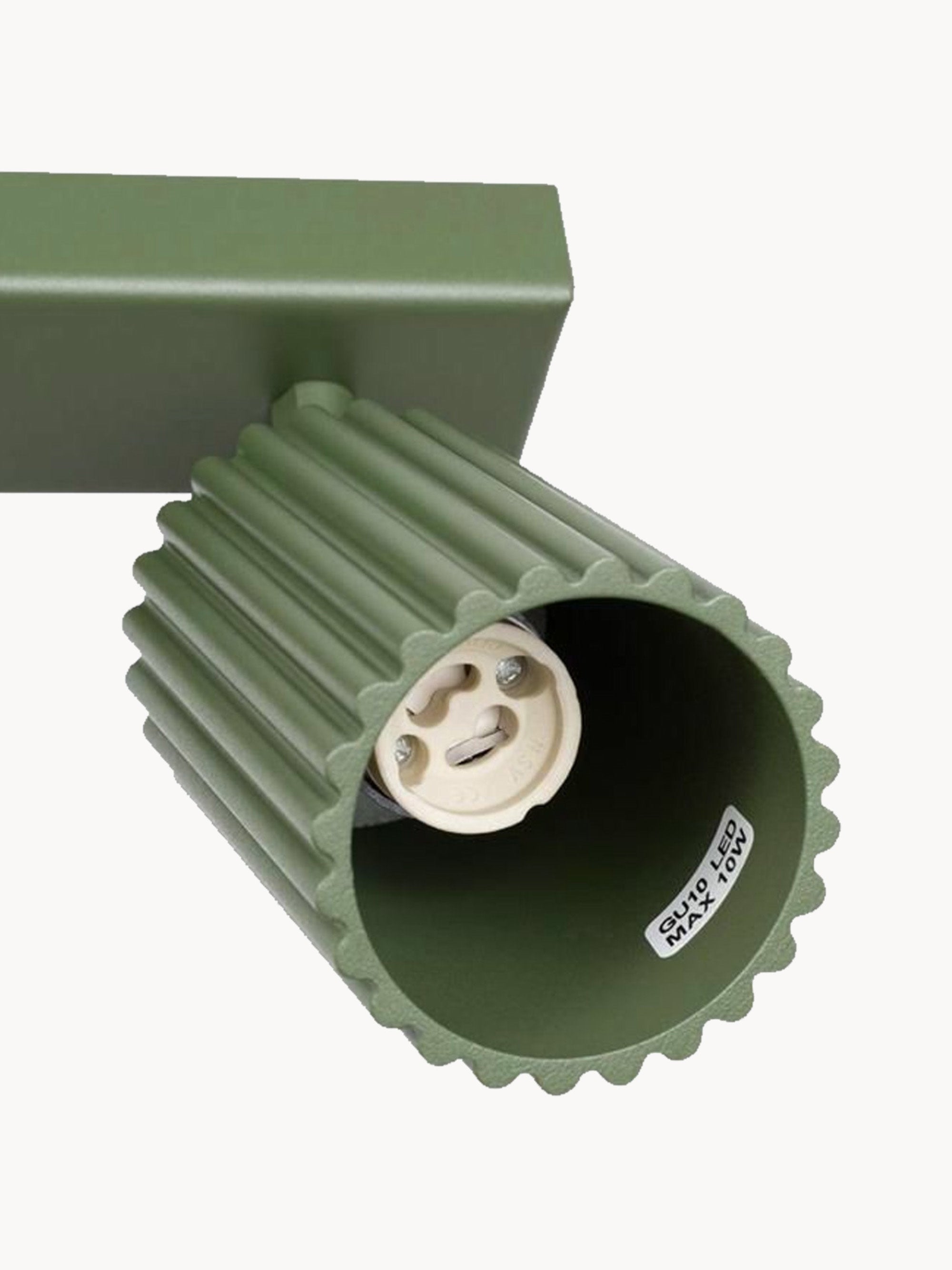 Plafonnier LED Jolef - Vert olive