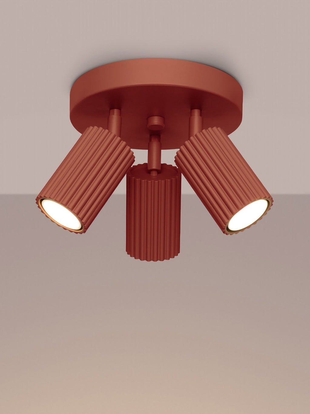Plafonnier LED Jolef - Terracotta
