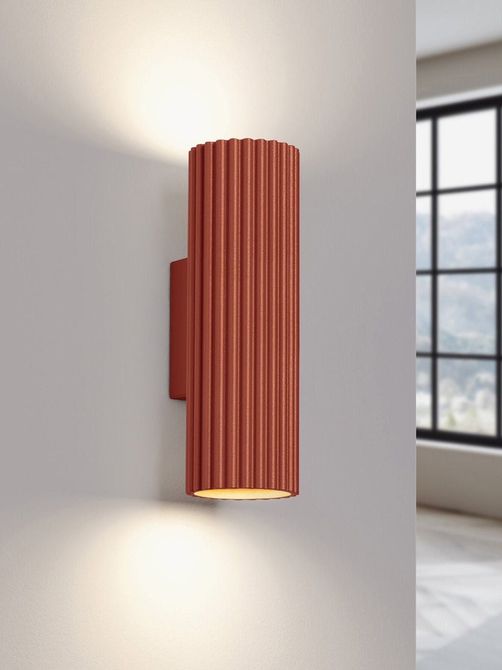 Applique murale Up & Hart - Terracotta