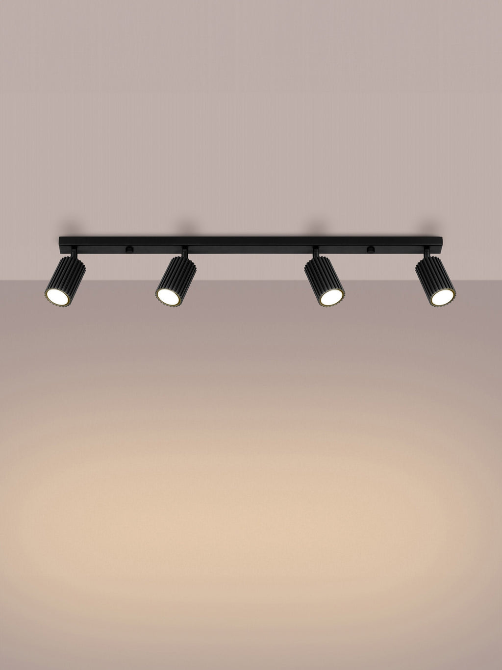 Grand spot plafond Jolef - Noir