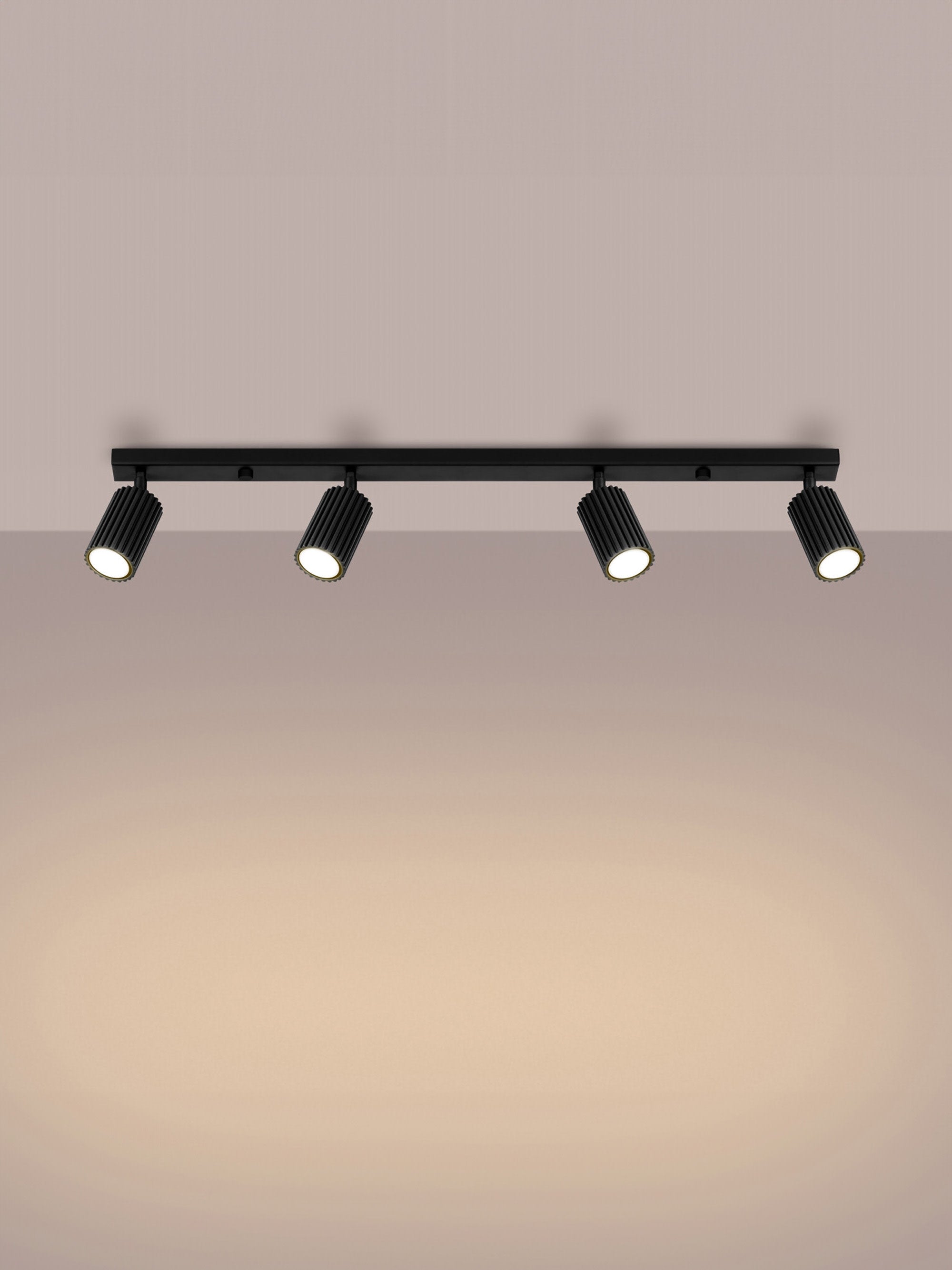 Grand spot plafond Jolef - Noir
