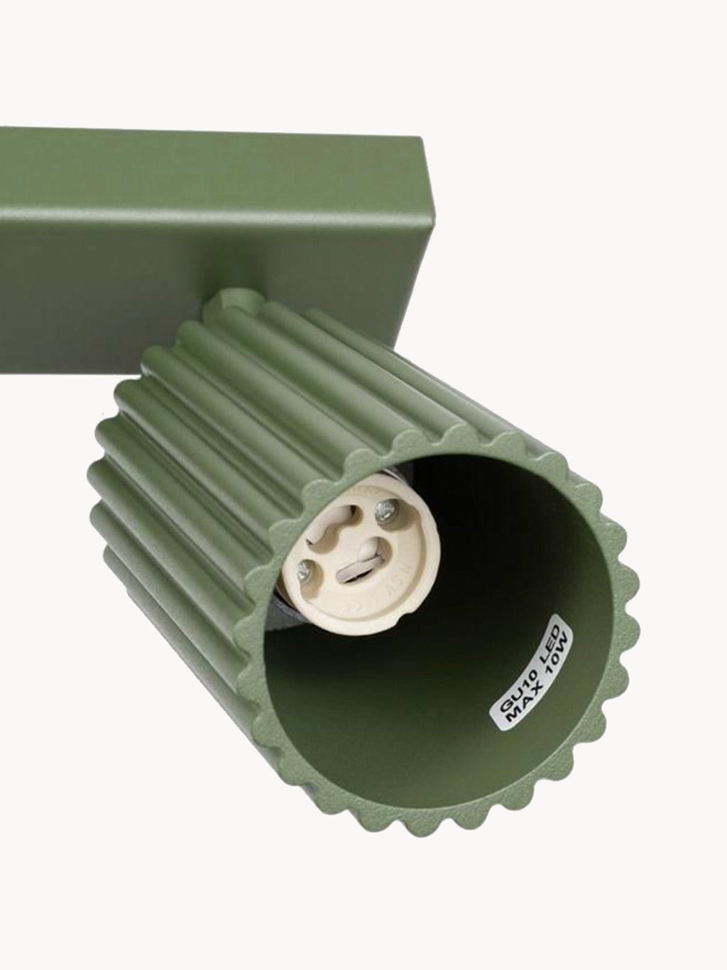 Plafonnier LED Jolef - Vert olive