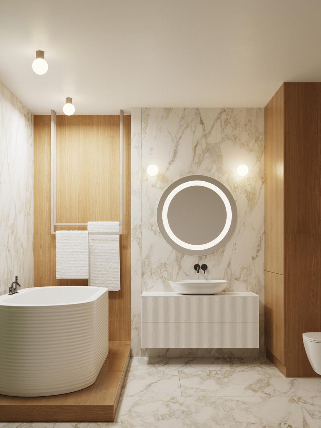 Plafonnier Draco - Taupe