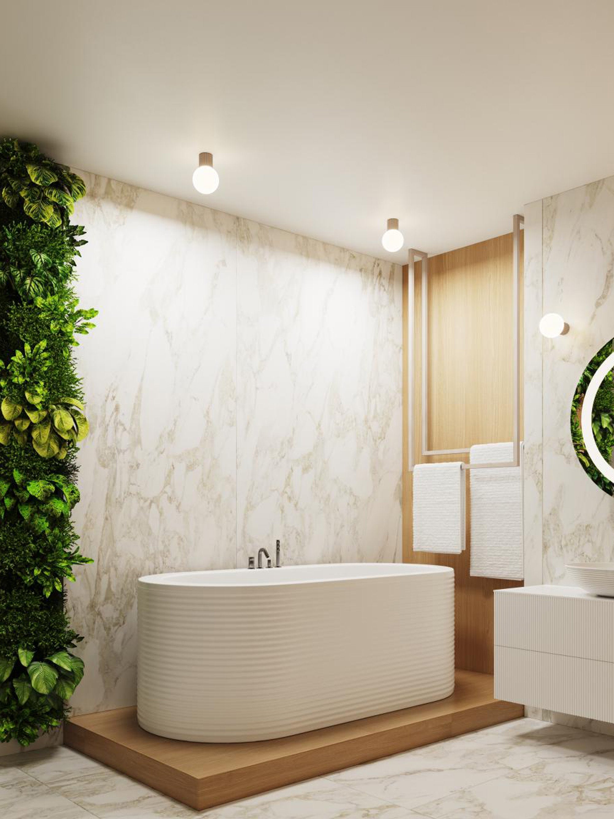 Plafonnier Draco - Taupe