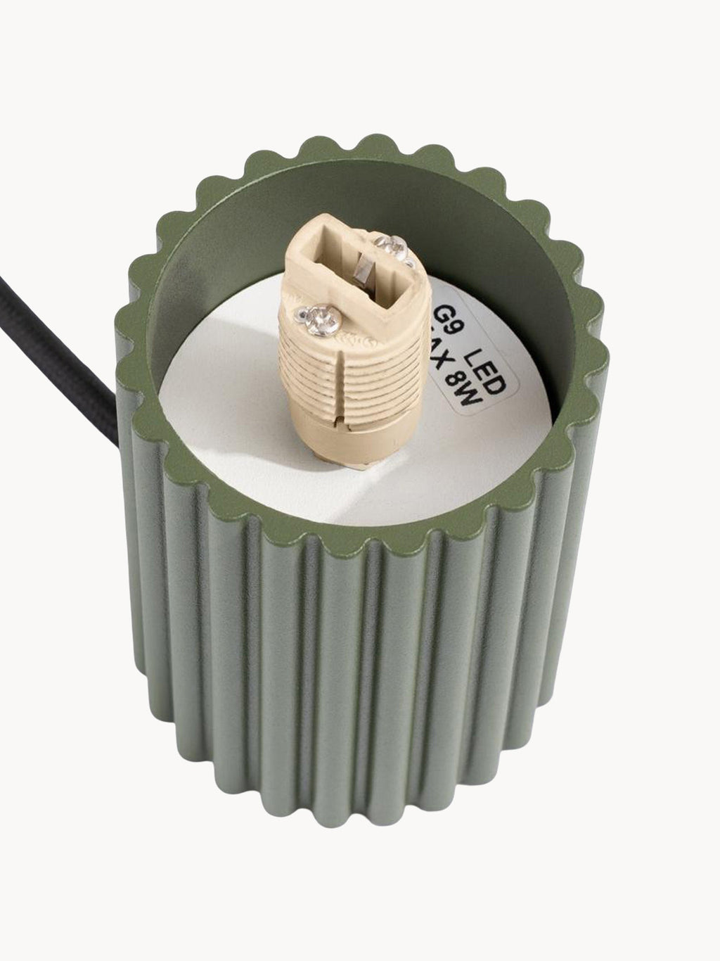 Lampe à poser Draco - Vert olive