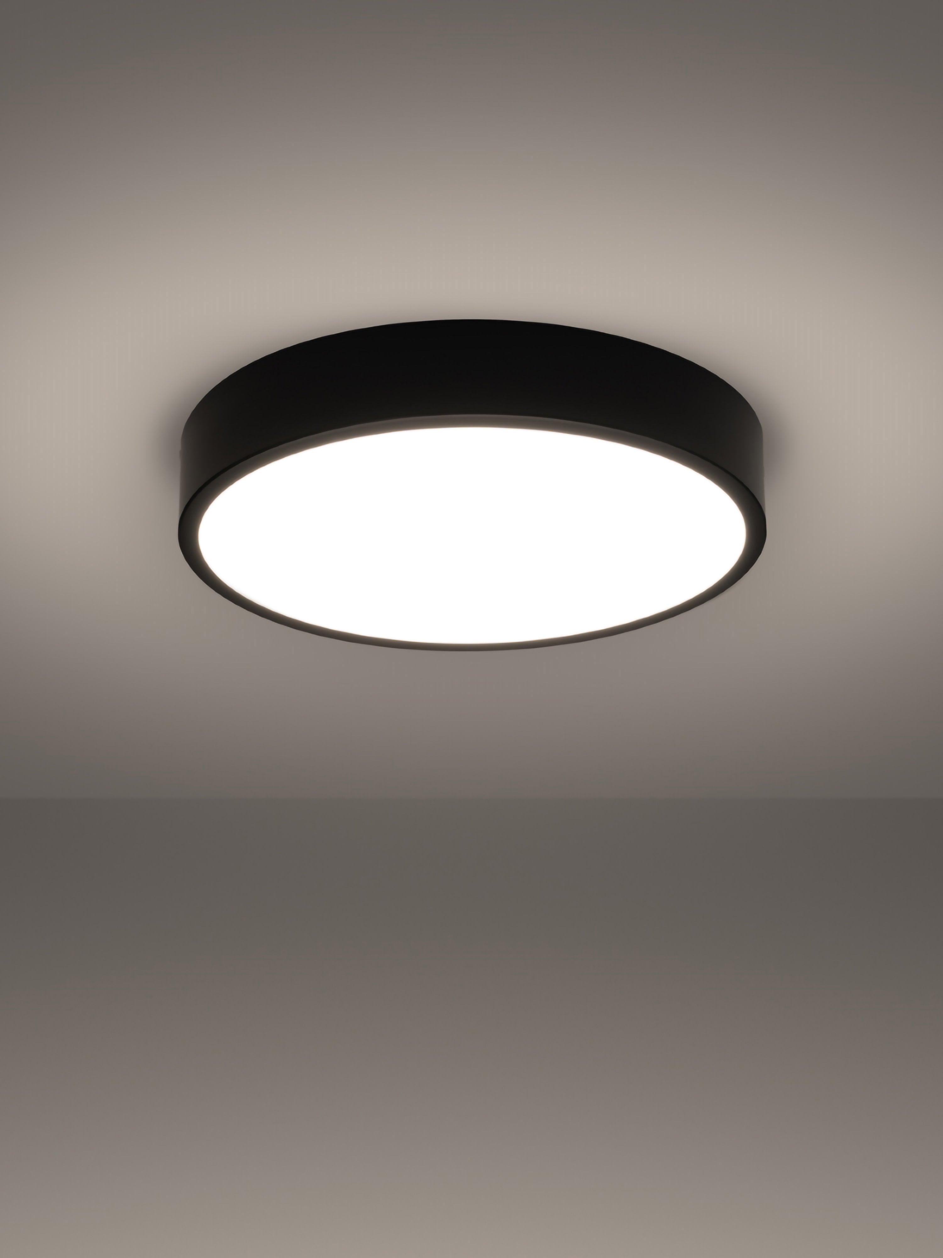 Spot plafond LED Jomar - Noir, blanc