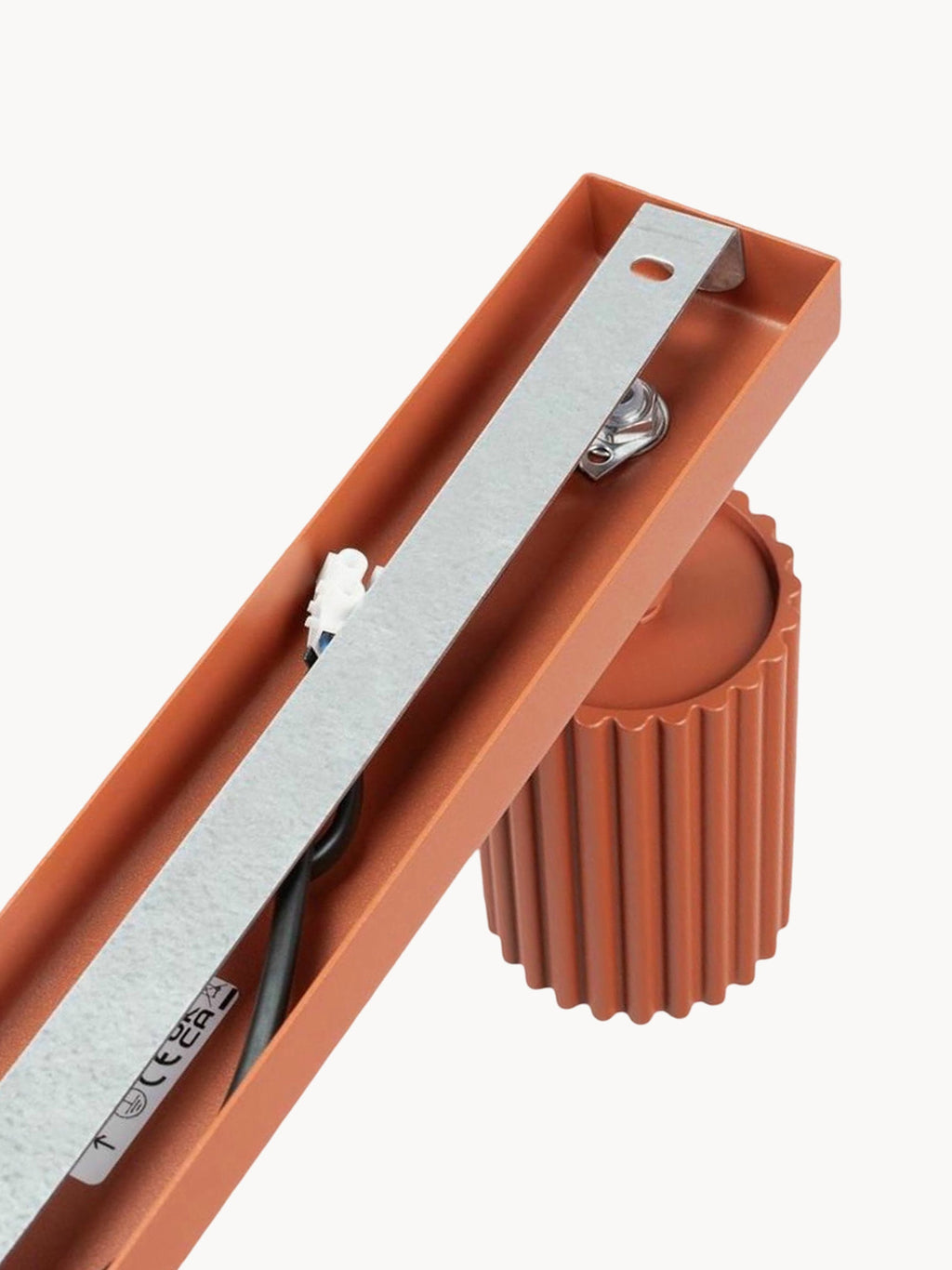 Plafonnier LED Jolef - Terracotta