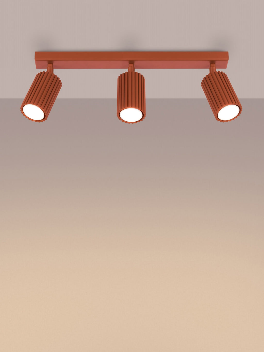 Plafonnier LED Jolef - Terracotta