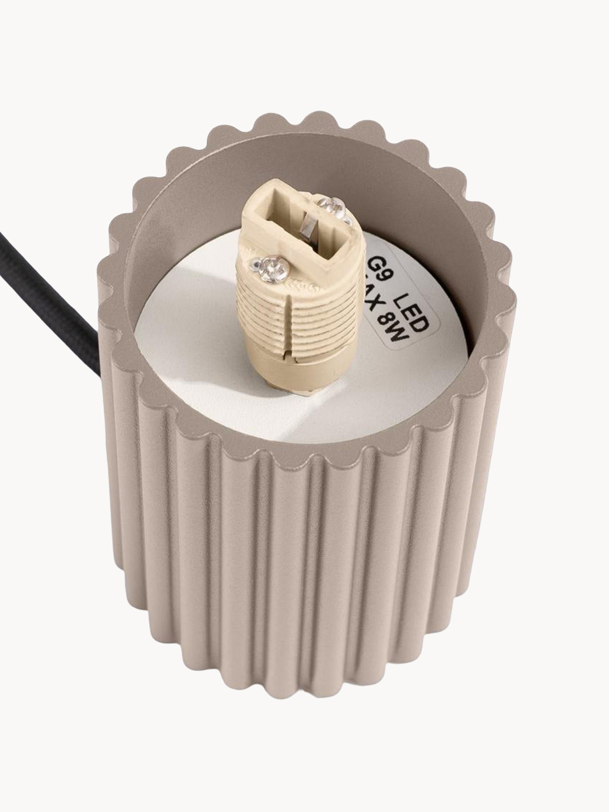Lampe à poser Draco - Taupe