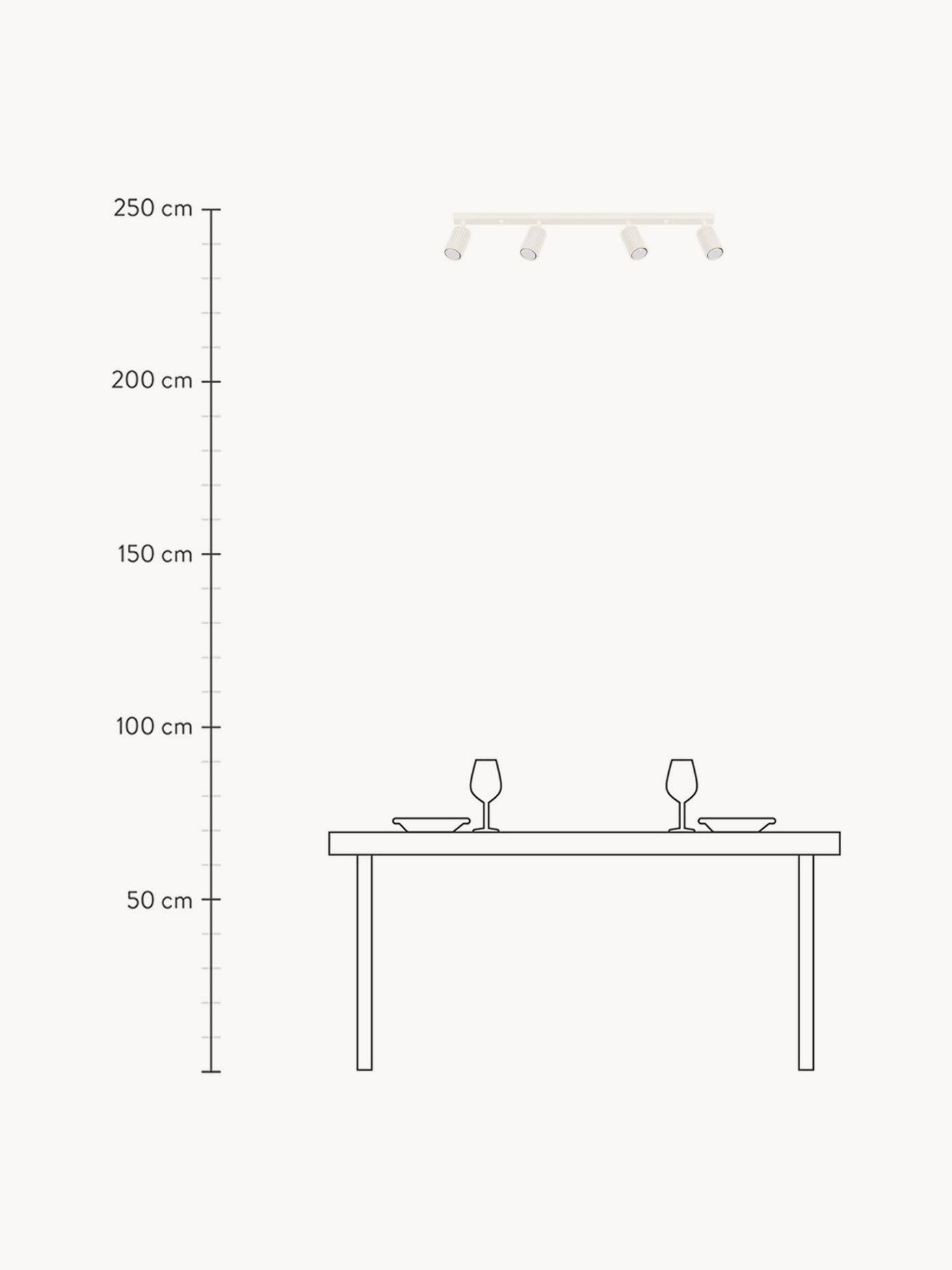 Plafonnier LED Jolef - Blanc cassé