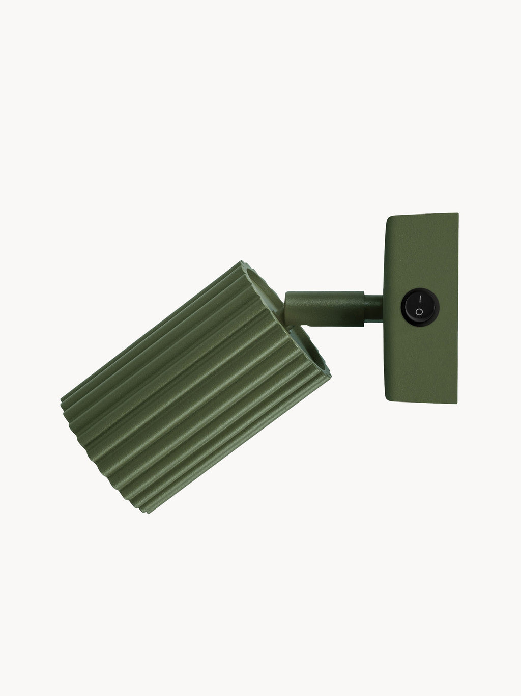 Spot mural avec interrupteur Jolef - Vert olive