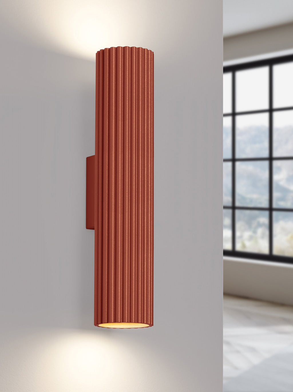 Applique murale Up & Hart - Terracotta