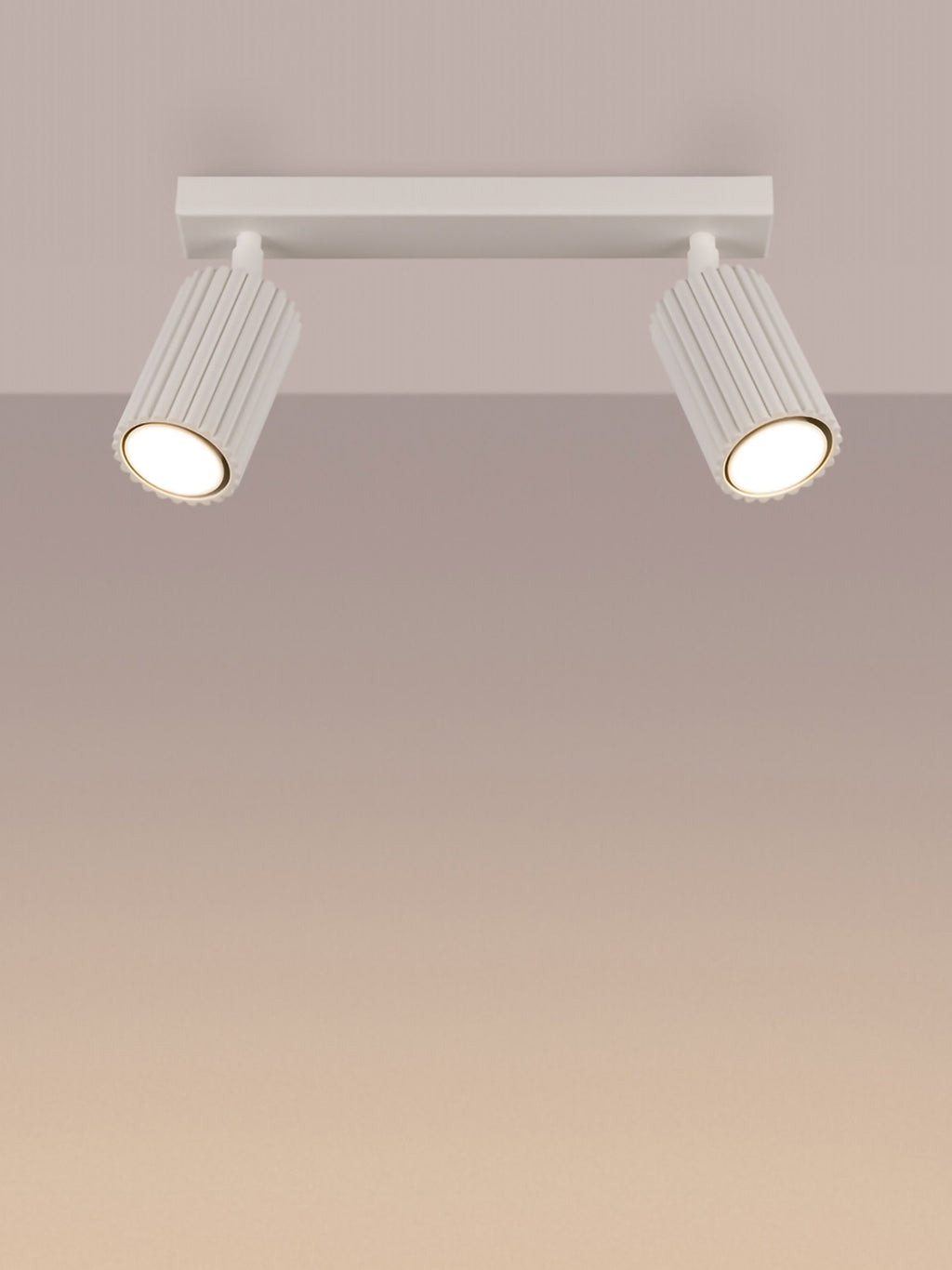 Spot plafond Jolef - Blanc cassé