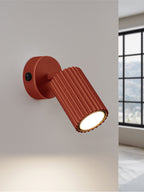 Spot mural avec interrupteur Jolef - Terracotta