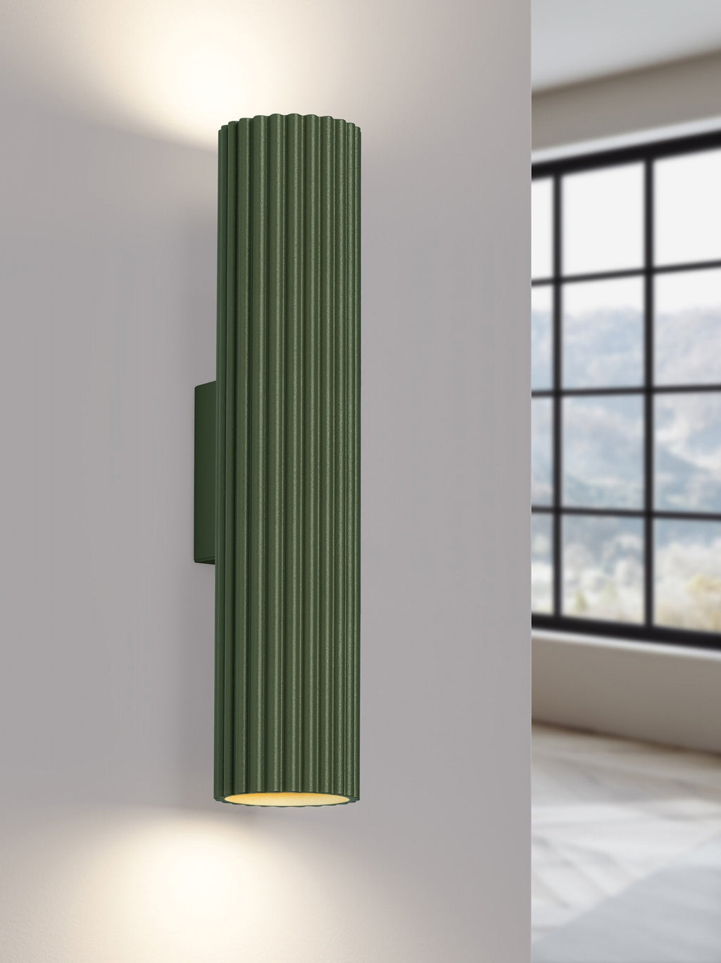 Applique murale Up & Hart - Vert olive