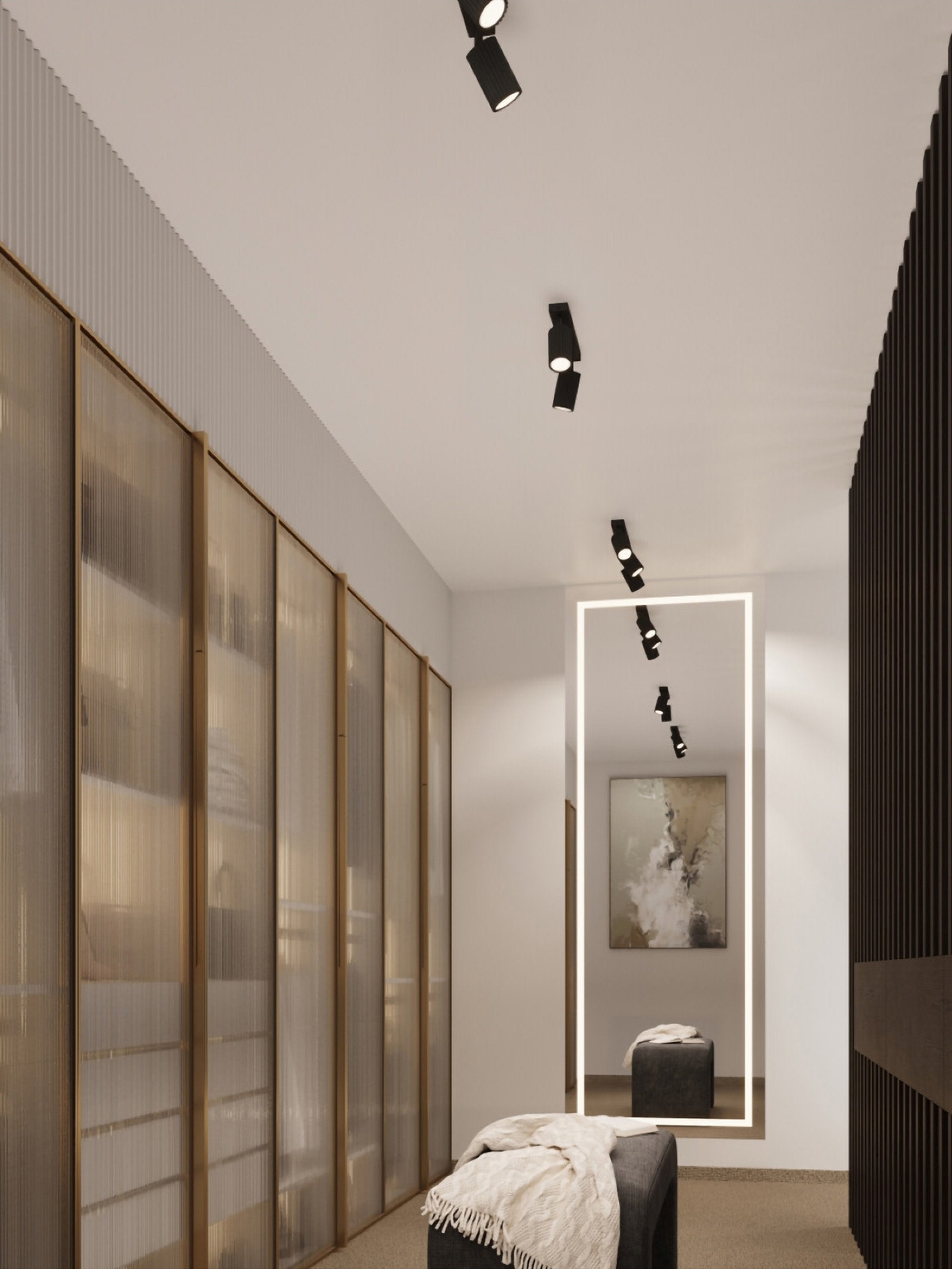 Spot plafond Jolef - Noir