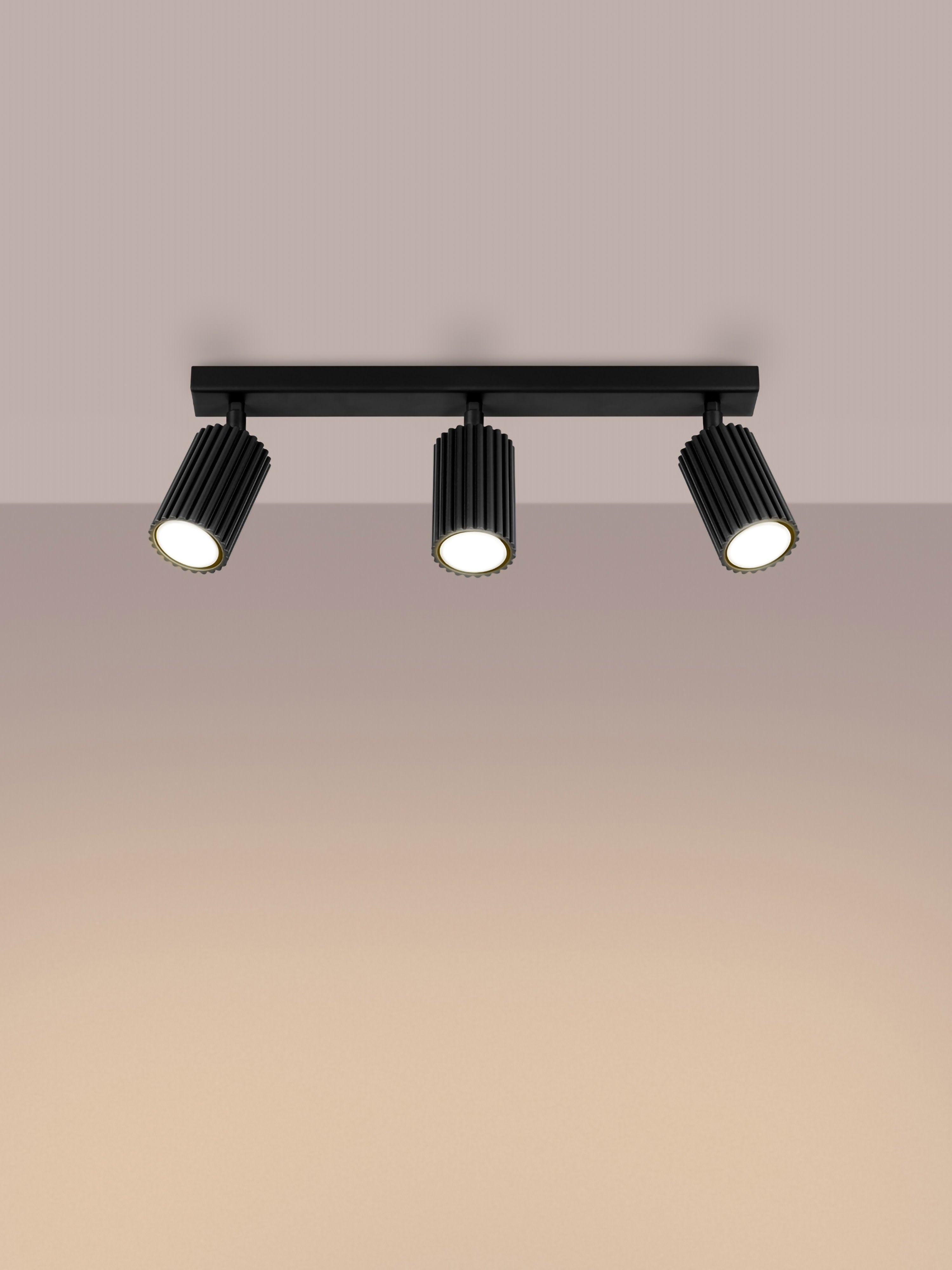 Spot plafond Jolef - Noir