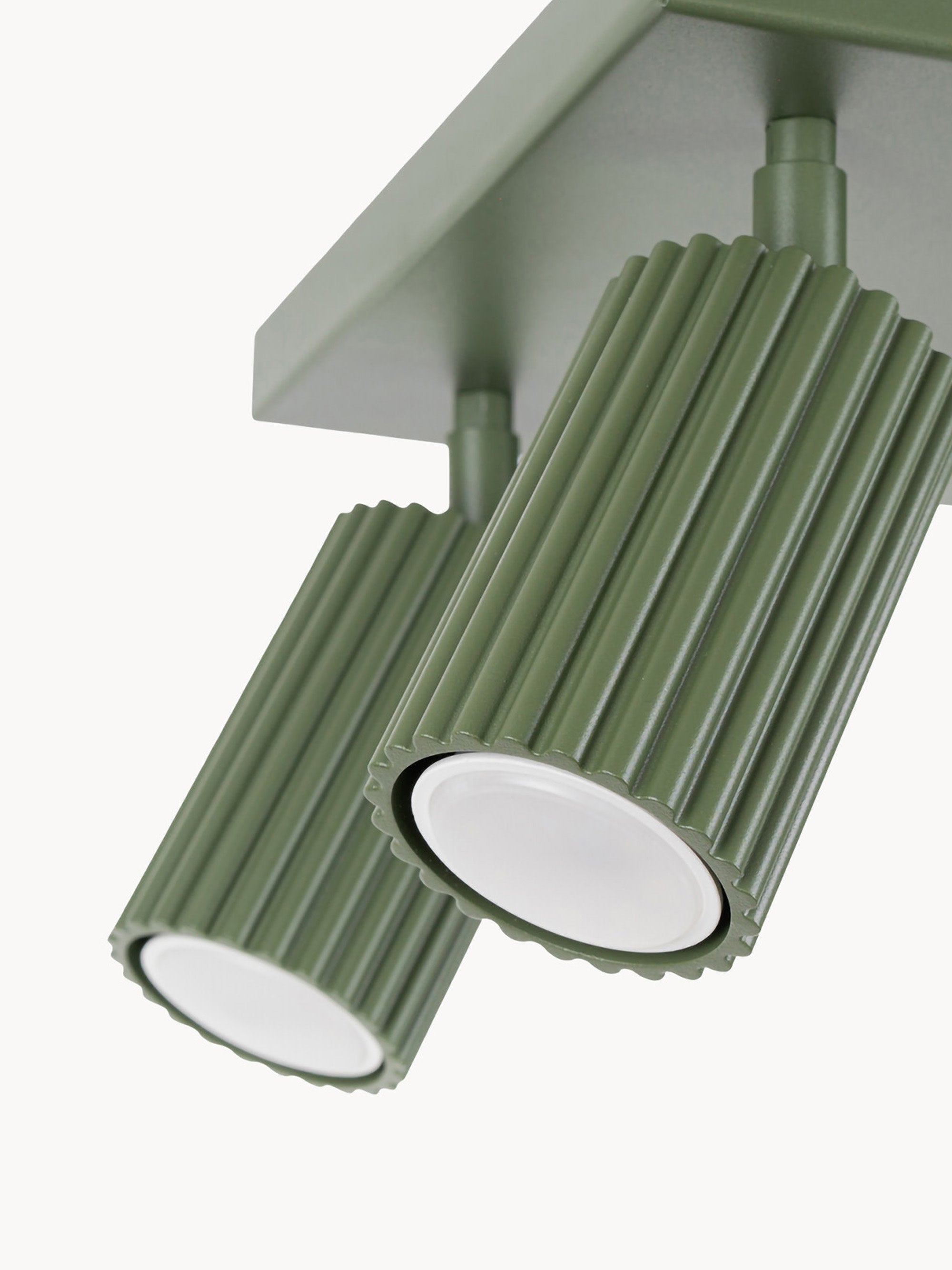 Petit spot plafond Jolef - Vert olive