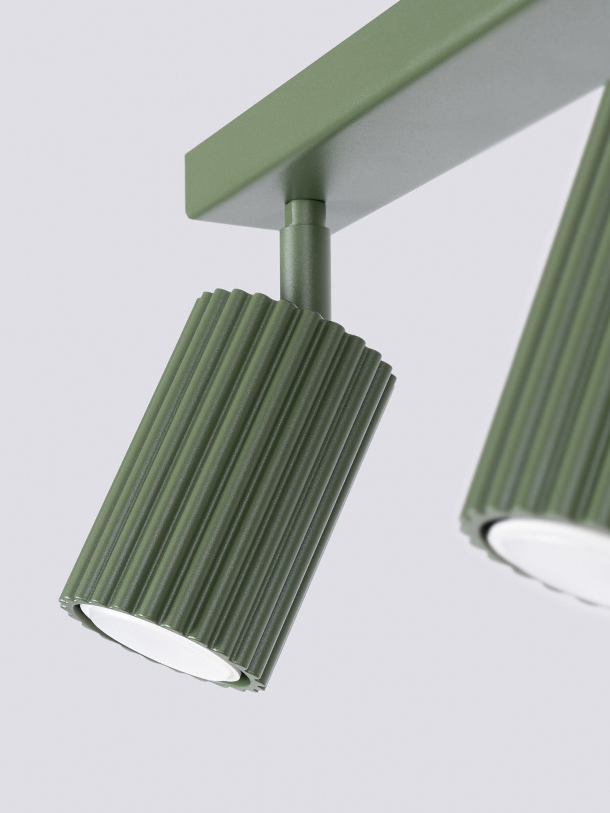 Spot plafond Jolef - Vert olive