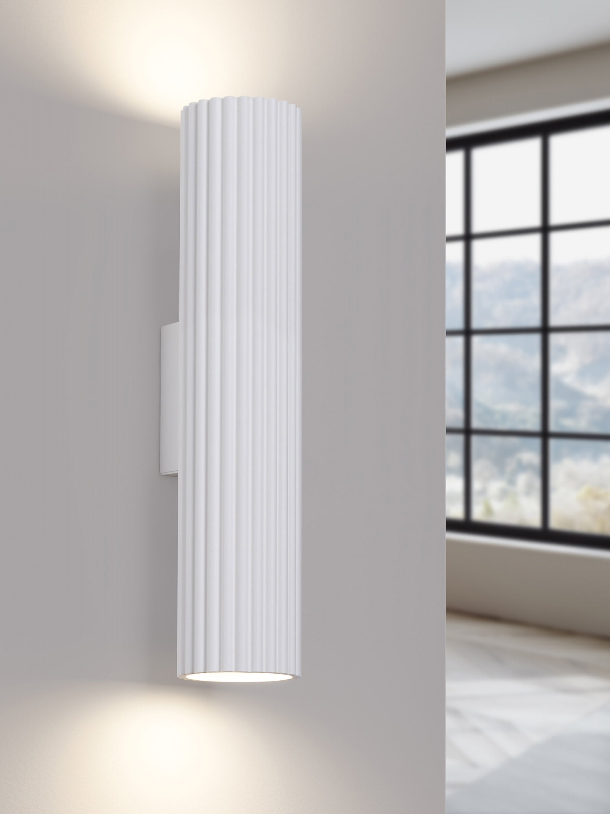 Applique murale Up & Hart - Blanc