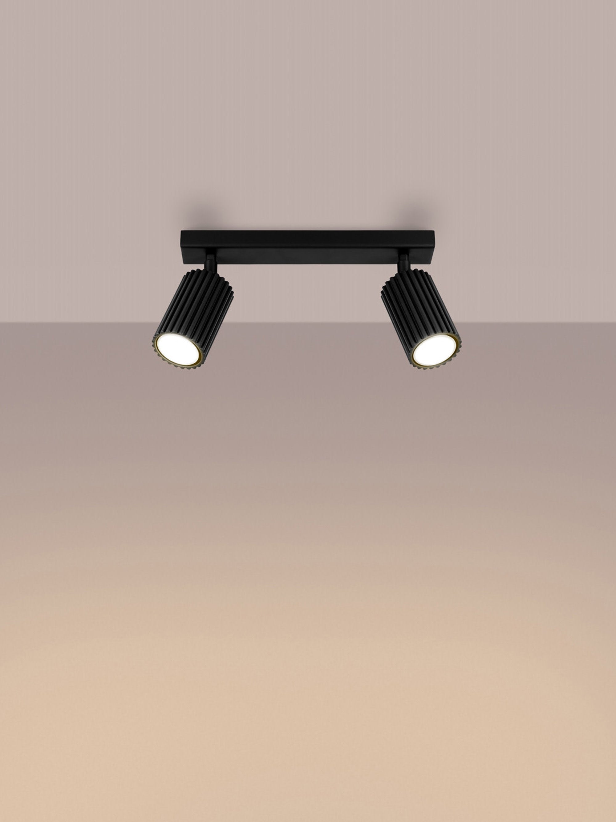 Spot plafond Jolef - Noir