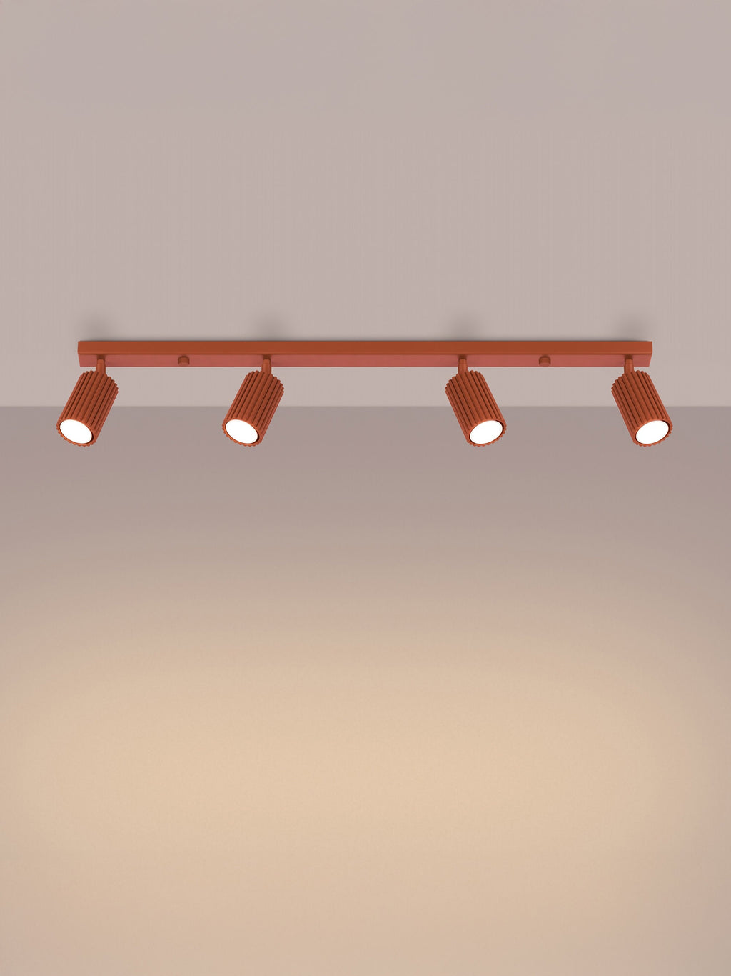 Plafonnier LED Jolef - Terracotta