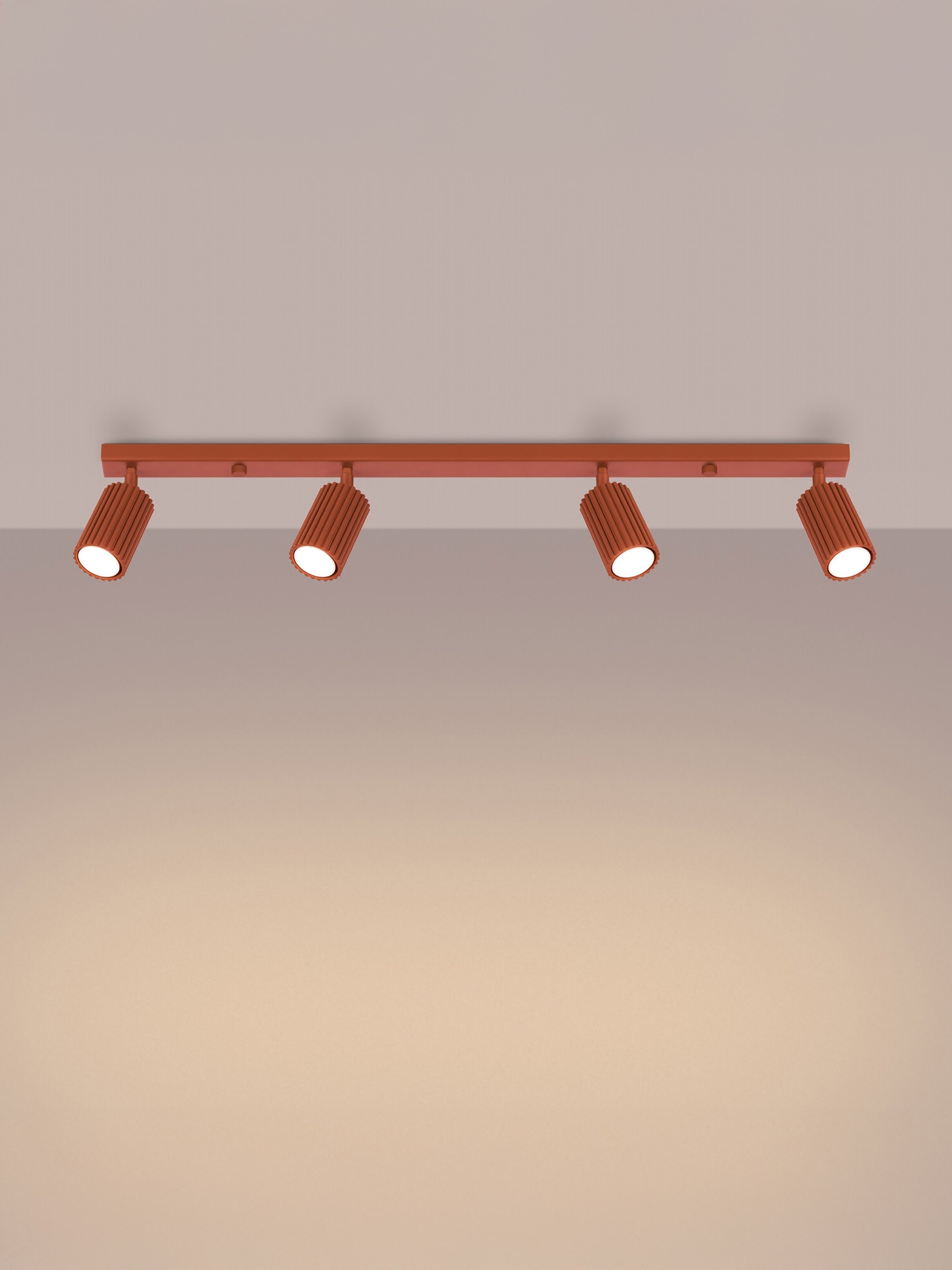 Plafonnier LED Jolef - Terracotta