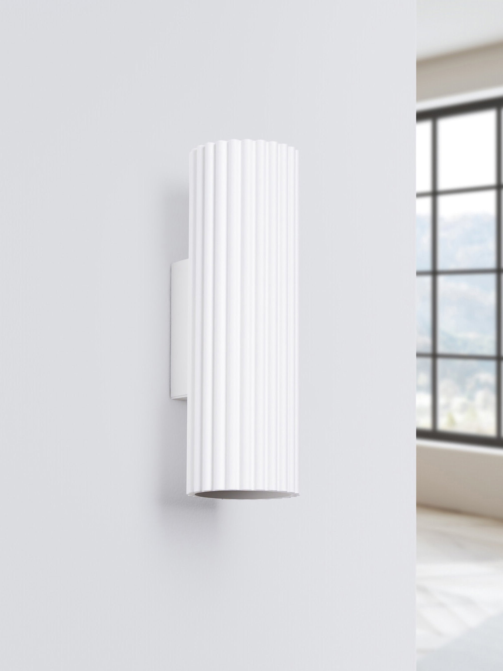 Applique murale Up & Hart - Blanc
