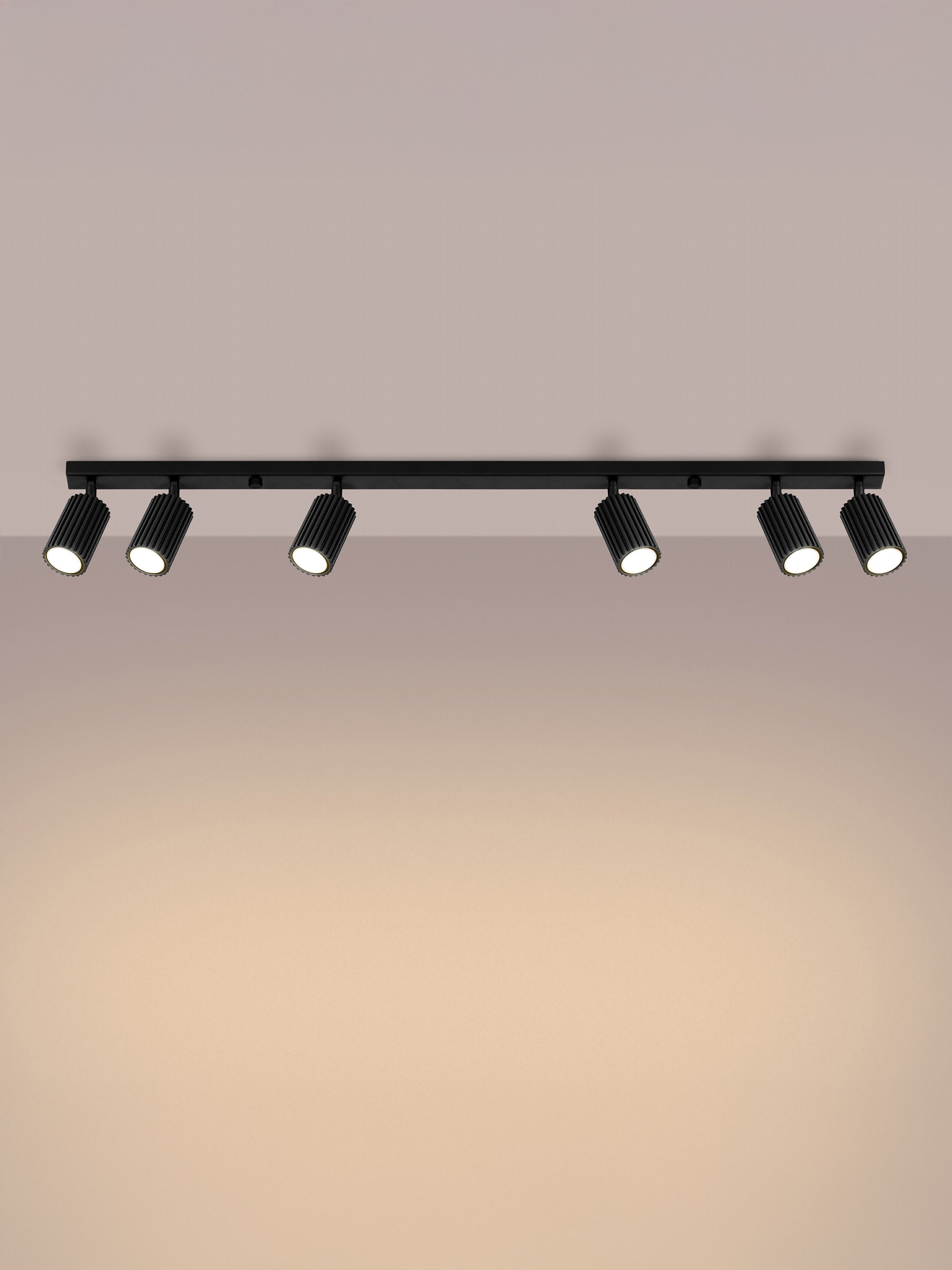 Grand spot plafond Jolef - Noir