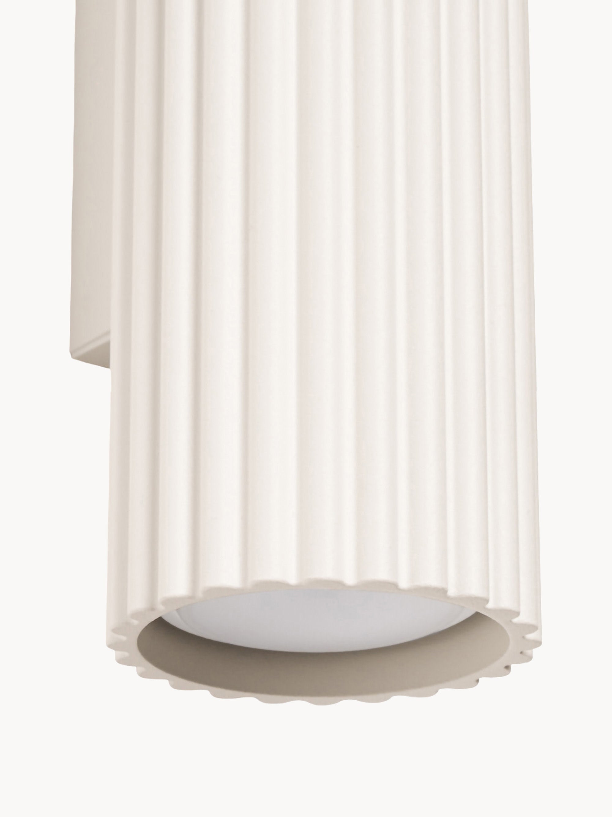 Applique murale Up & Hart - Blanc cassé