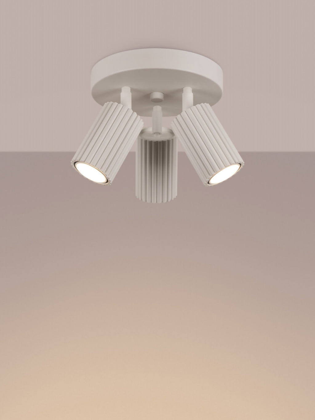 Plafonnier LED Jolef - Blanc cassé