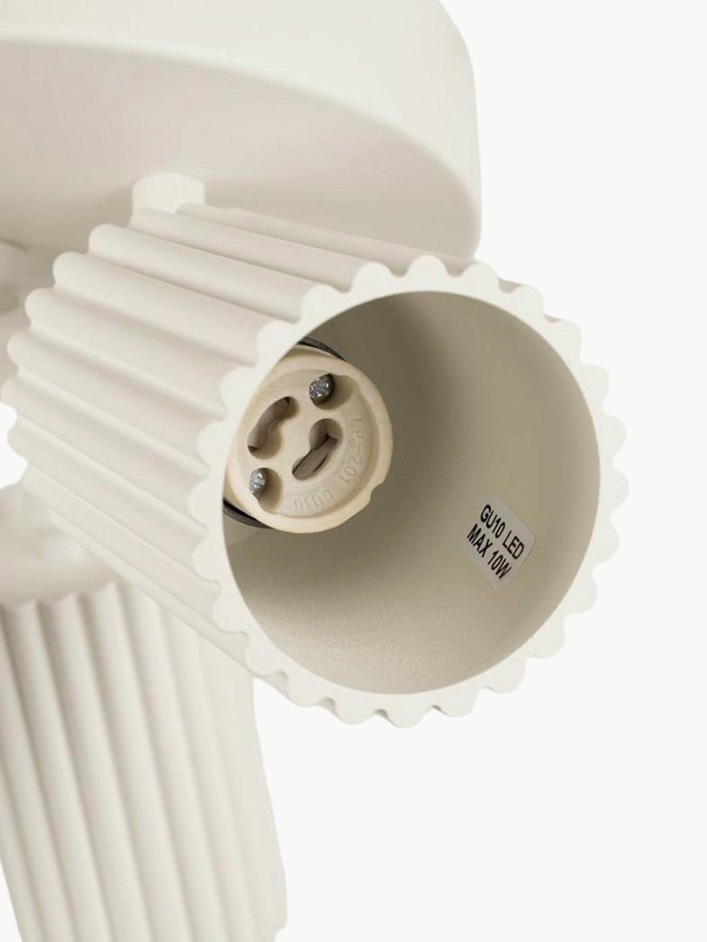 Plafonnier LED Jolef - Blanc cassé